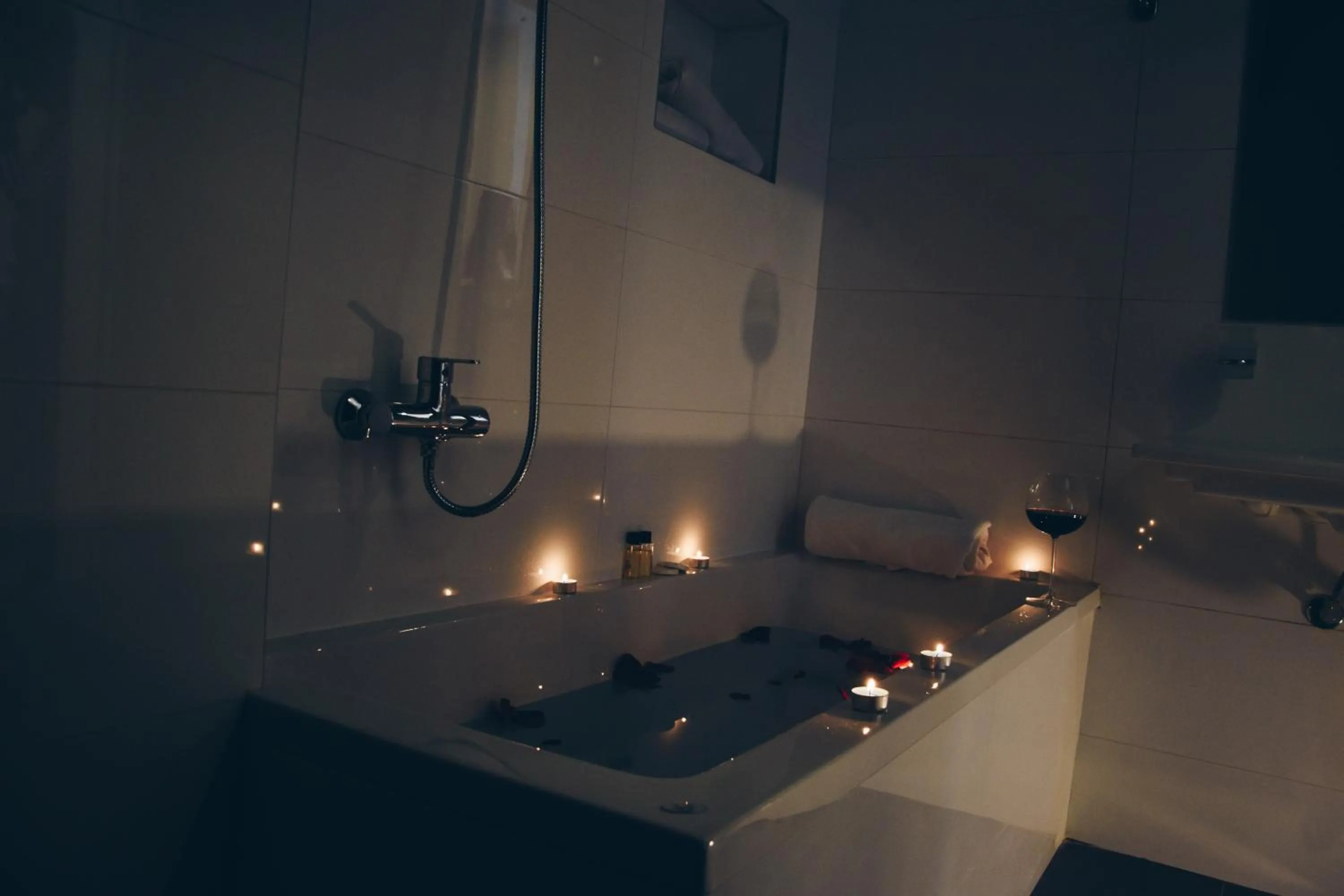 Bathroom in Heritage Hotel Petrakija