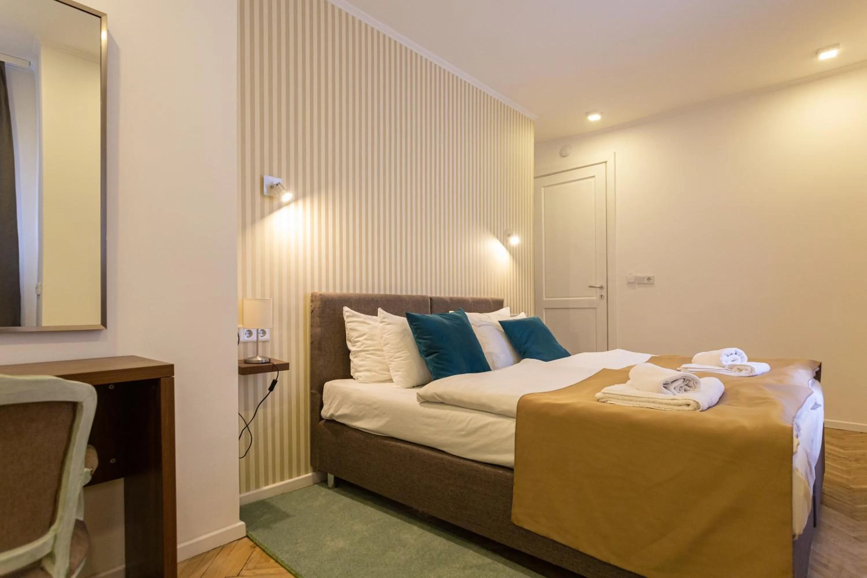 Photo of the whole room, Bed in Heritage Hotel Petrakija