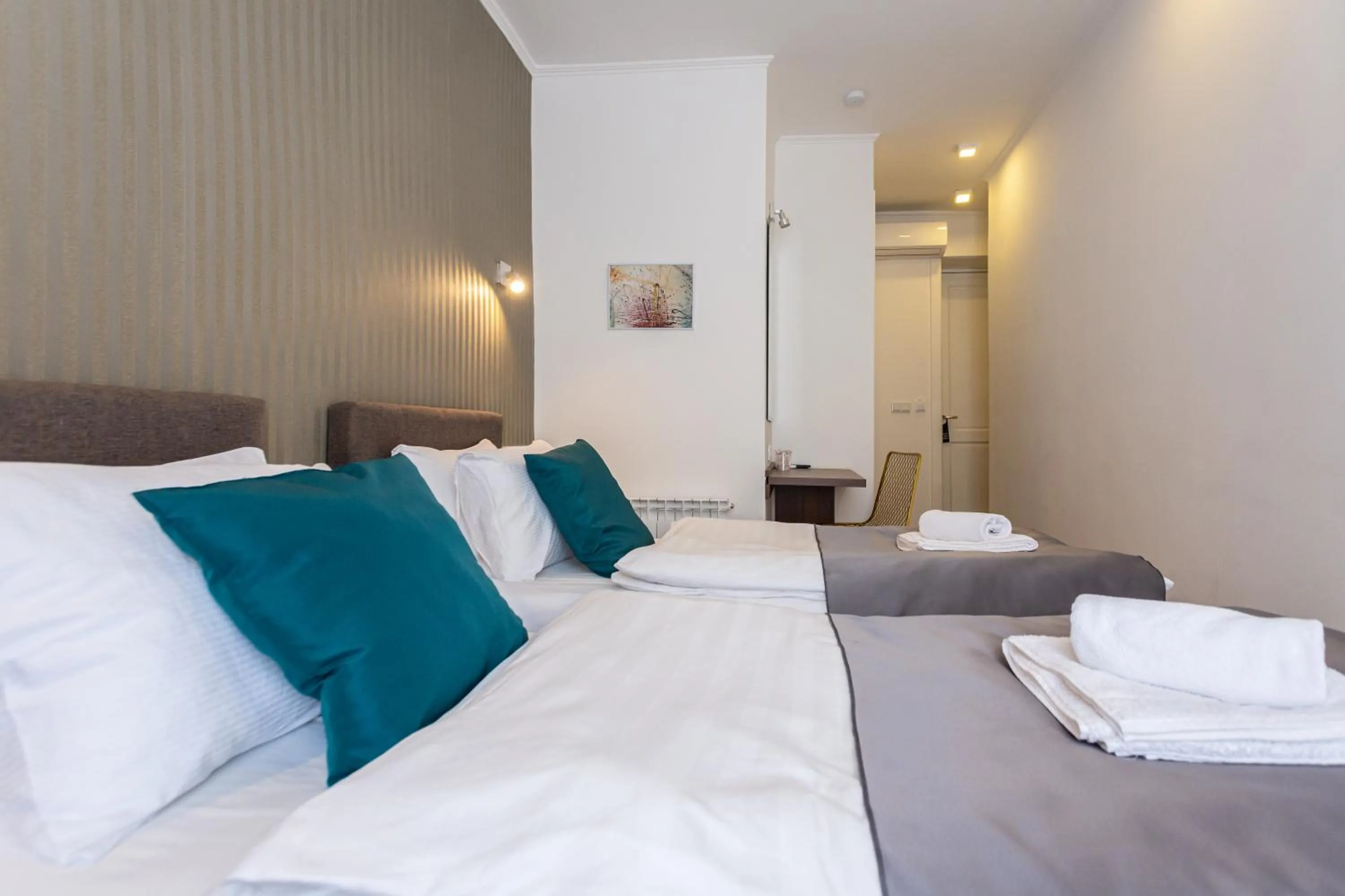 Photo of the whole room, Bed in Heritage Hotel Petrakija