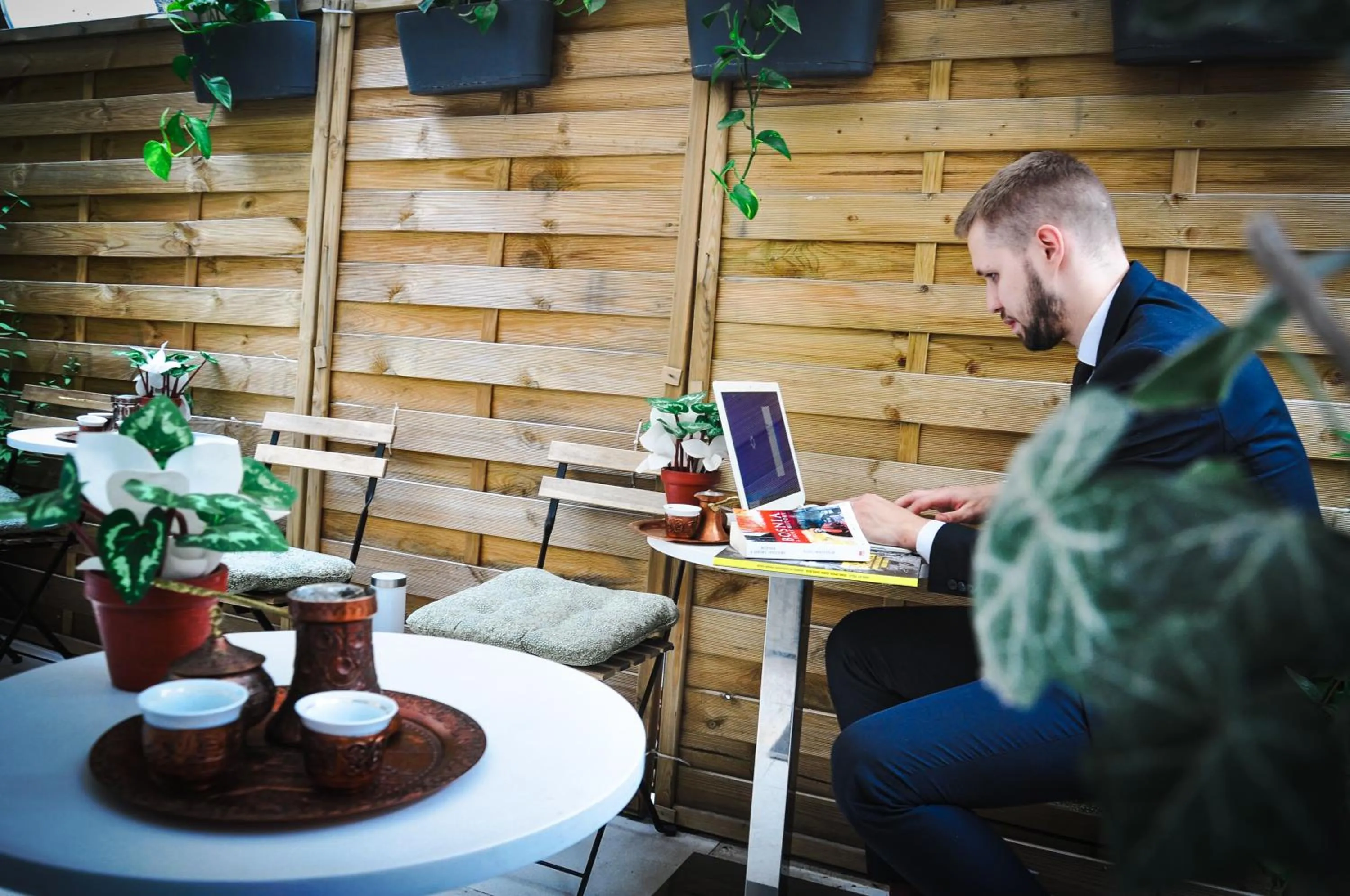 Balcony/Terrace in Heritage Hotel Petrakija