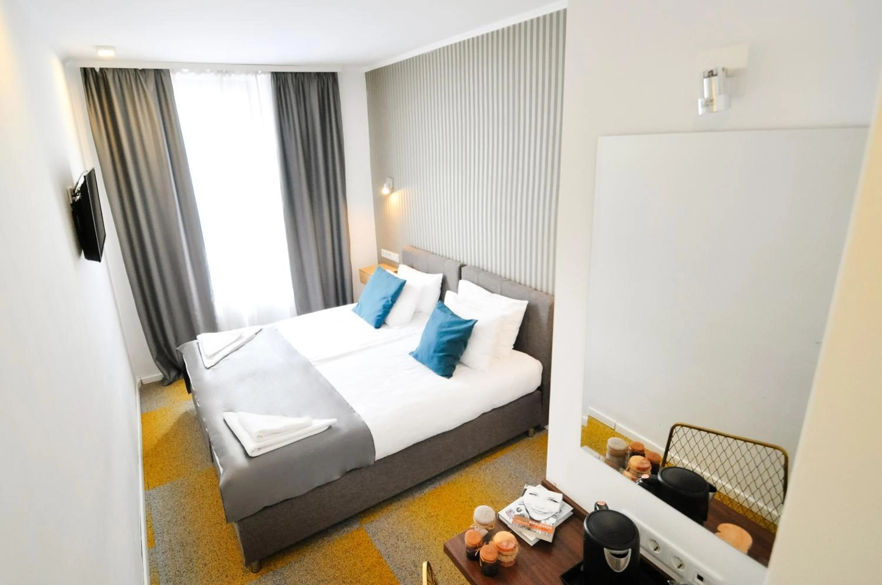 Bed in Heritage Hotel Petrakija