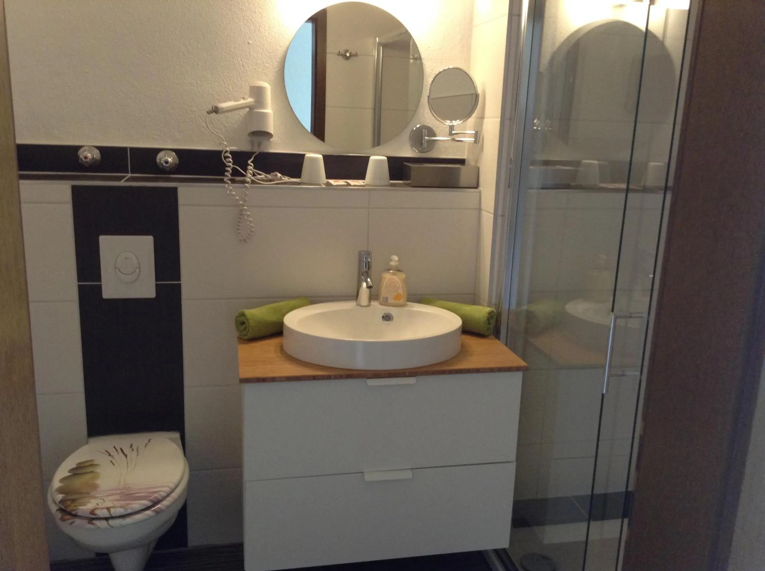 Bathroom in Hotel M&S garni