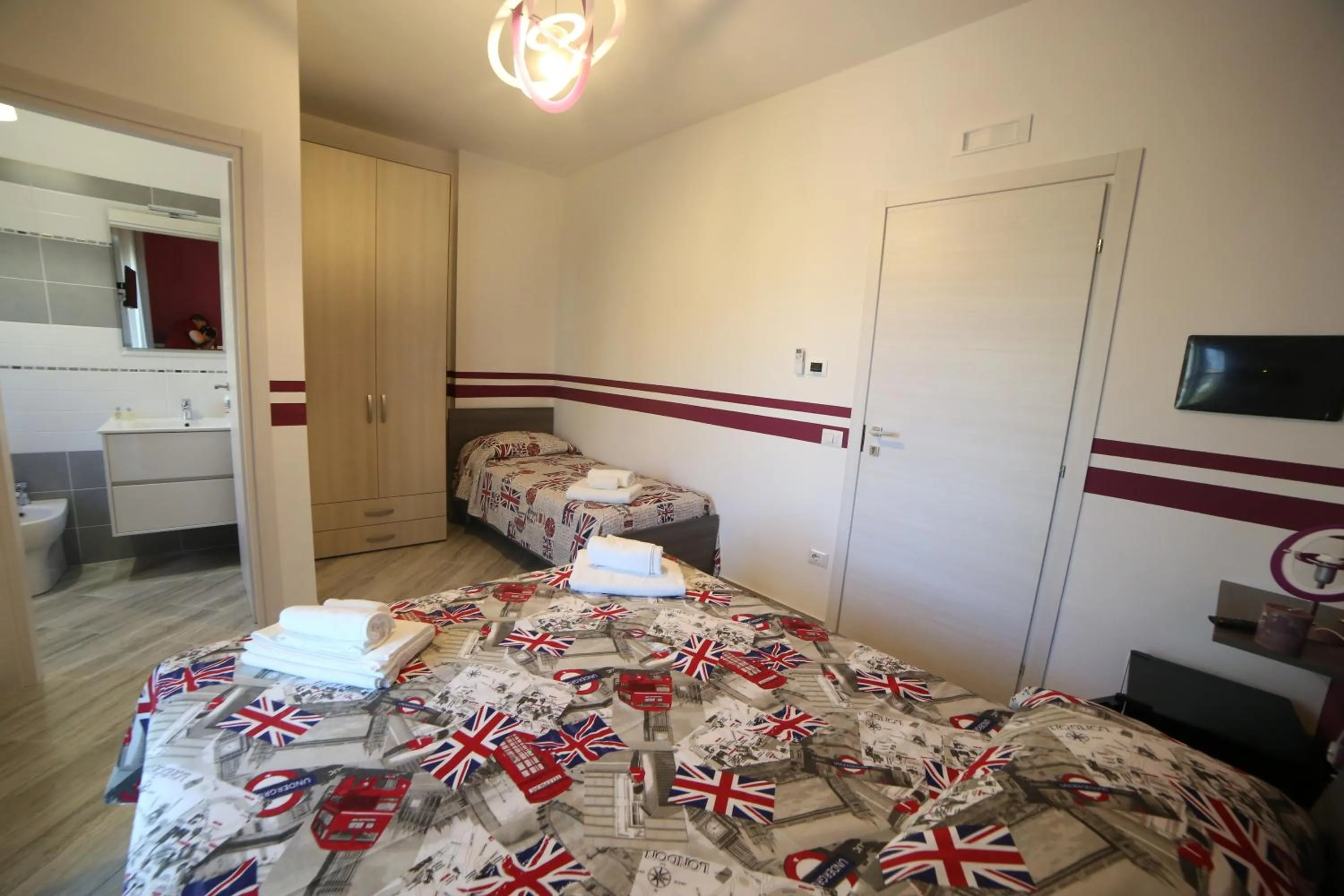 Area and facilities, Bed in Parco Carrara