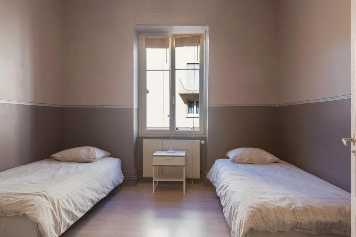 Bed in Colmar Apartment