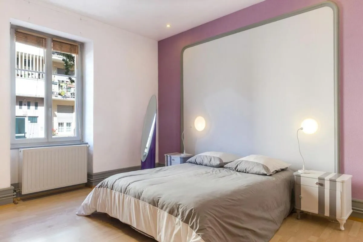 Bed in Colmar Apartment