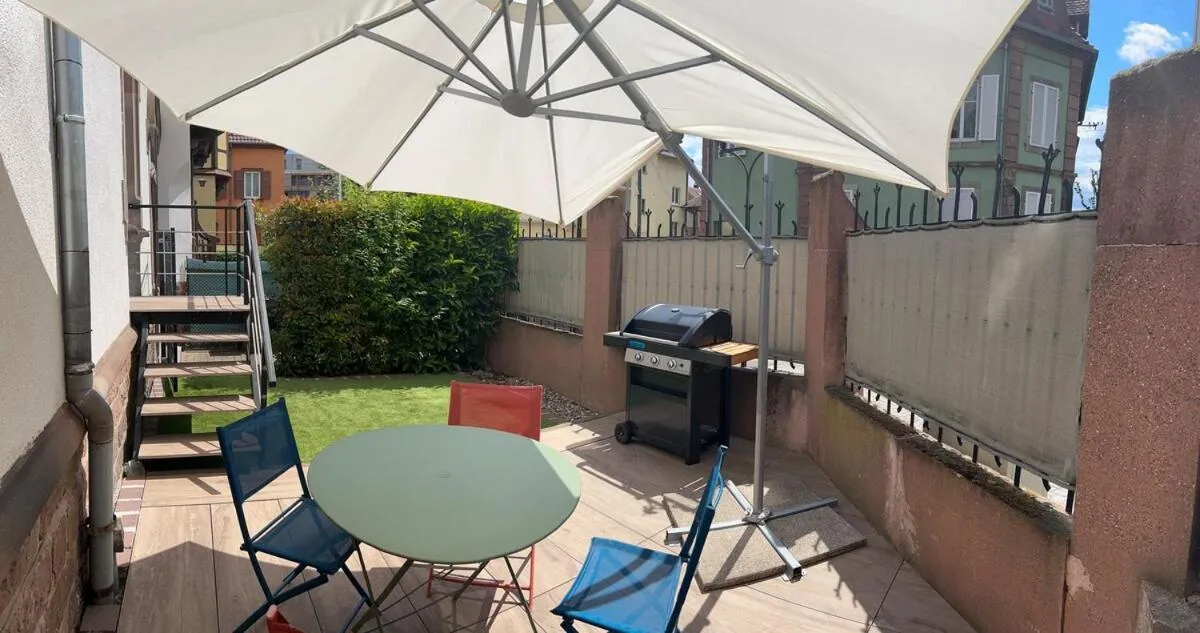 BBQ facilities in Colmar Apartment