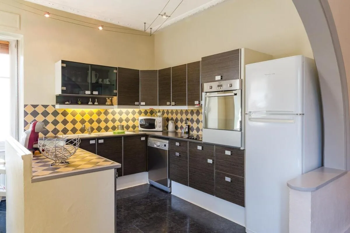 Kitchen or kitchenette in Colmar Apartment