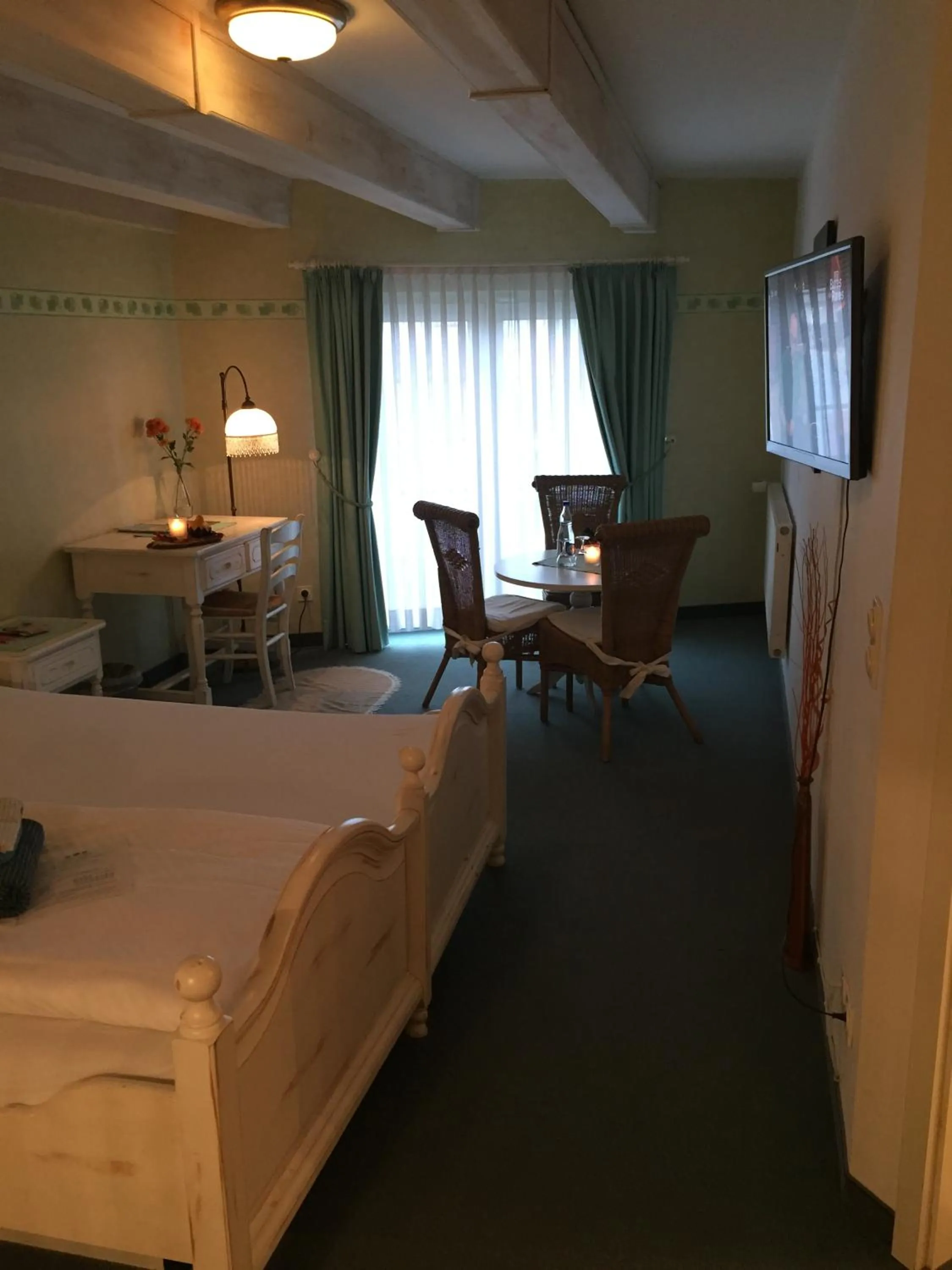 Decorative detail, Bed in Bergschlößchen