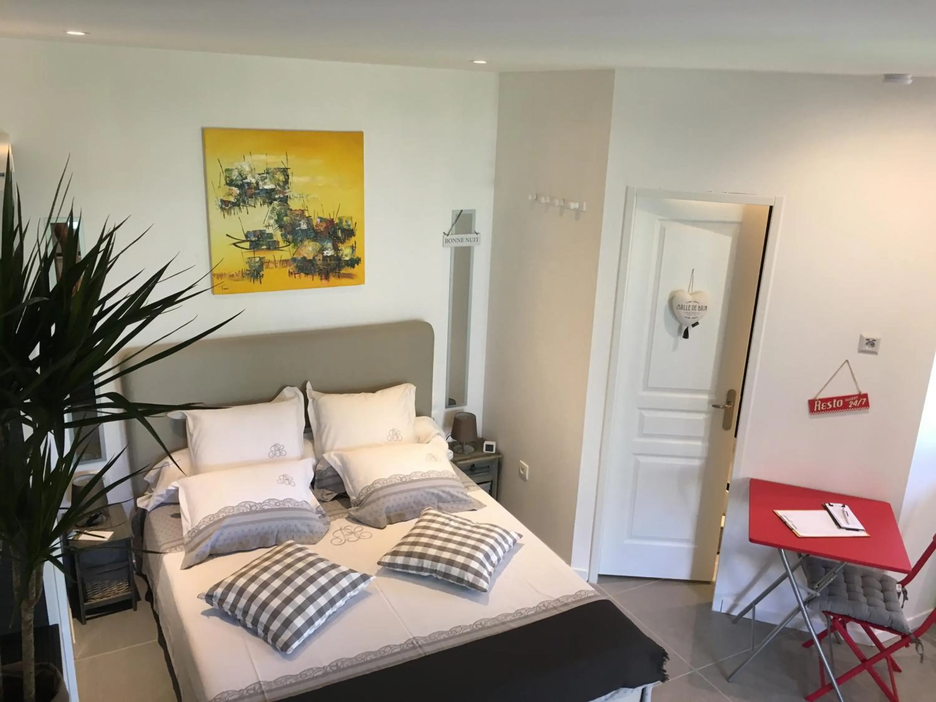 Bed in Les terrasses sur mer