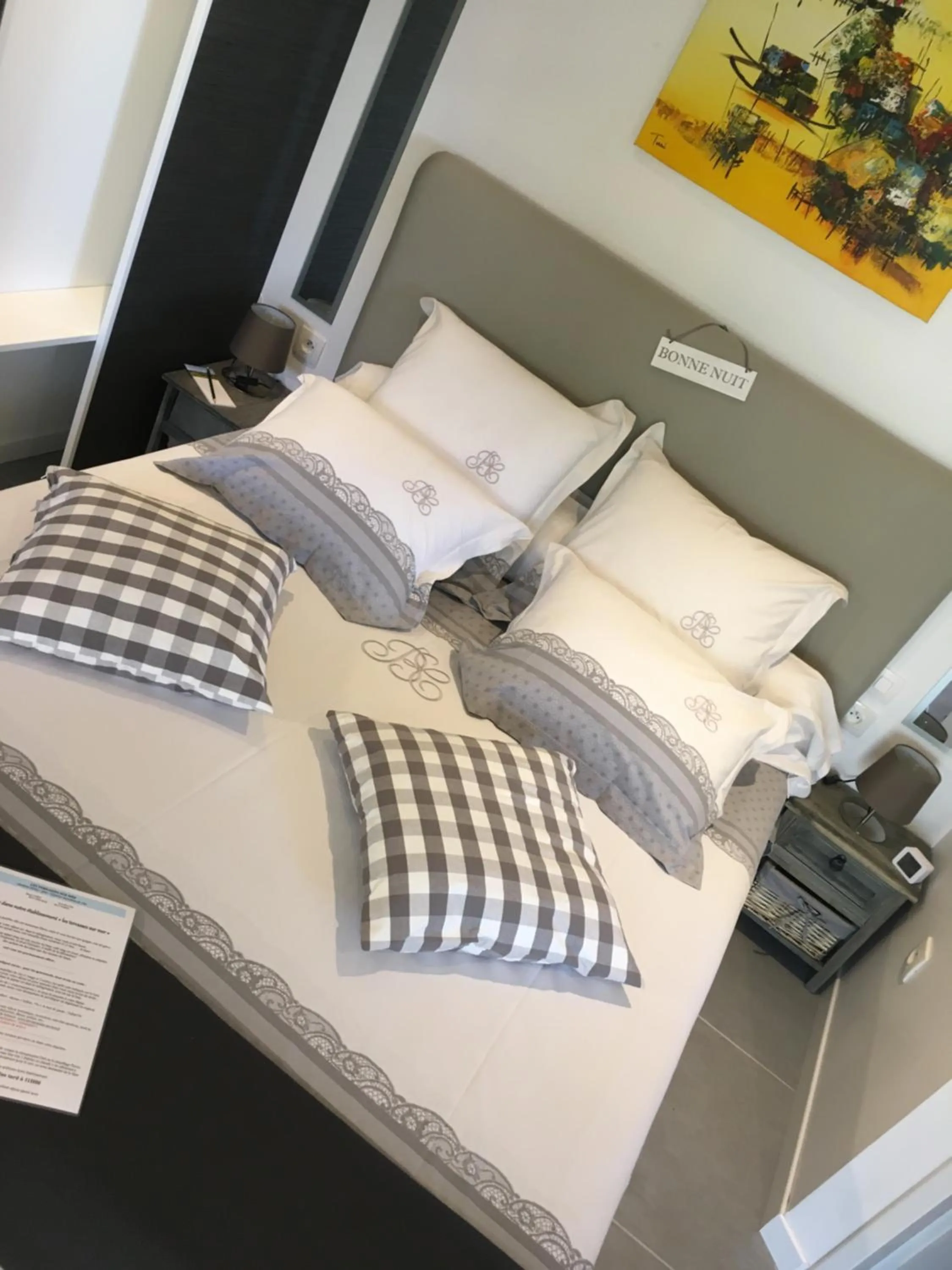 Bed in Les terrasses sur mer