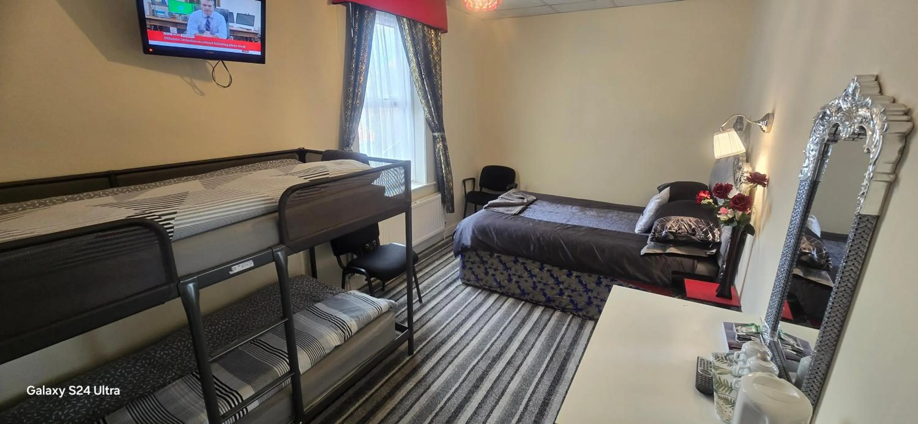 Bed in BUKHARI Hotel