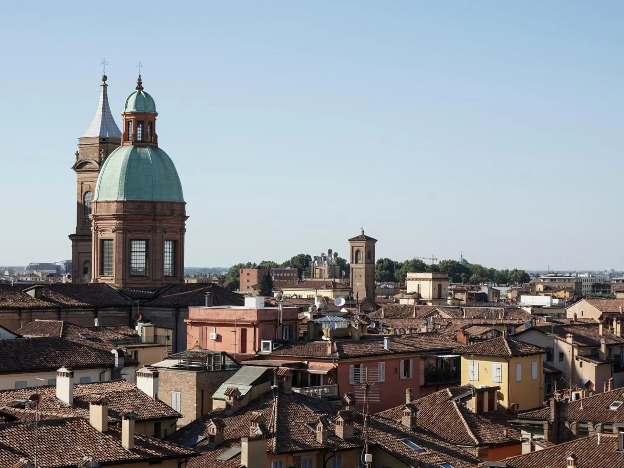 City view in Casa Isolani Charms Rooms Santo Stefano