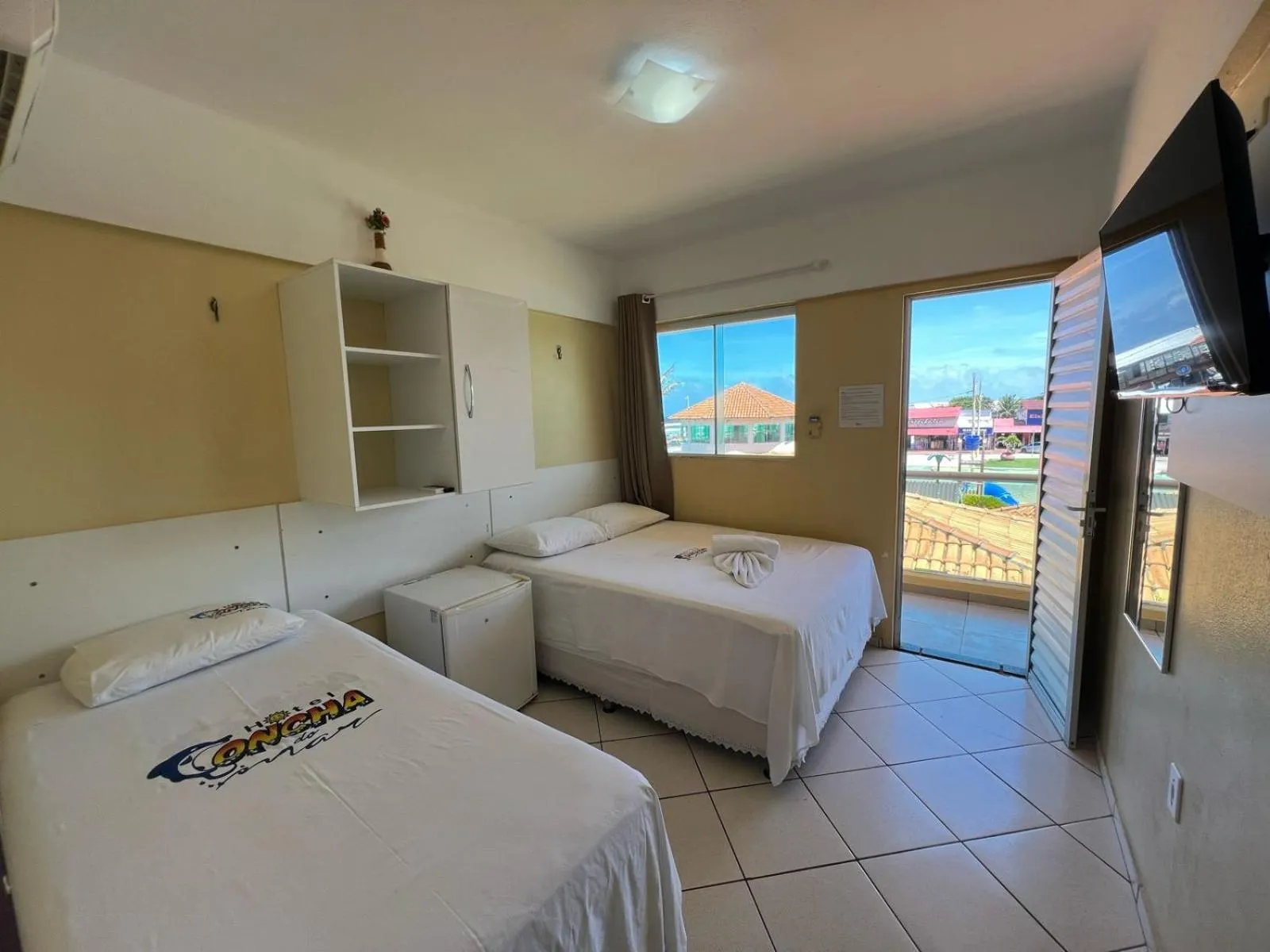 Bed in Hotel Concha do Mar