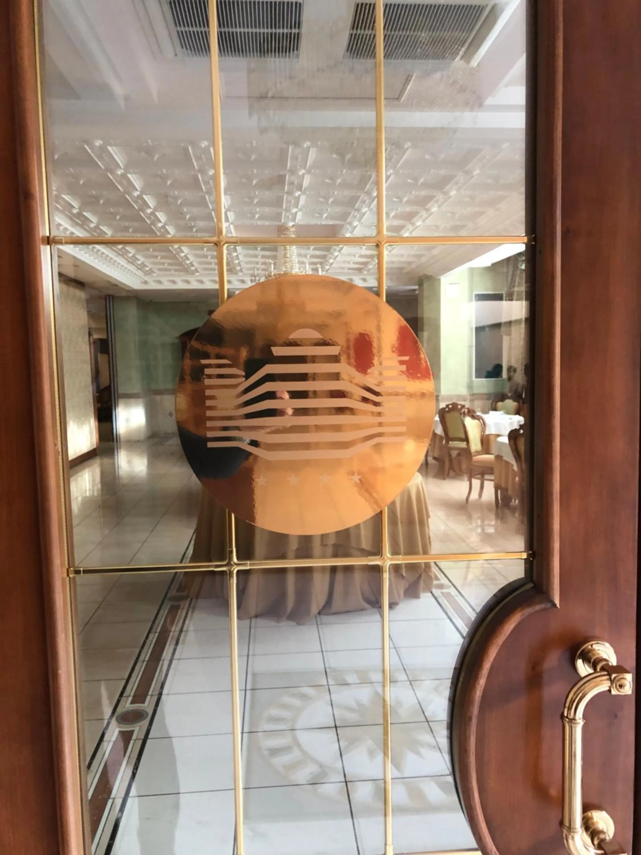 Decorative detail in San Giovanni Rotondo Palace - Alihotels