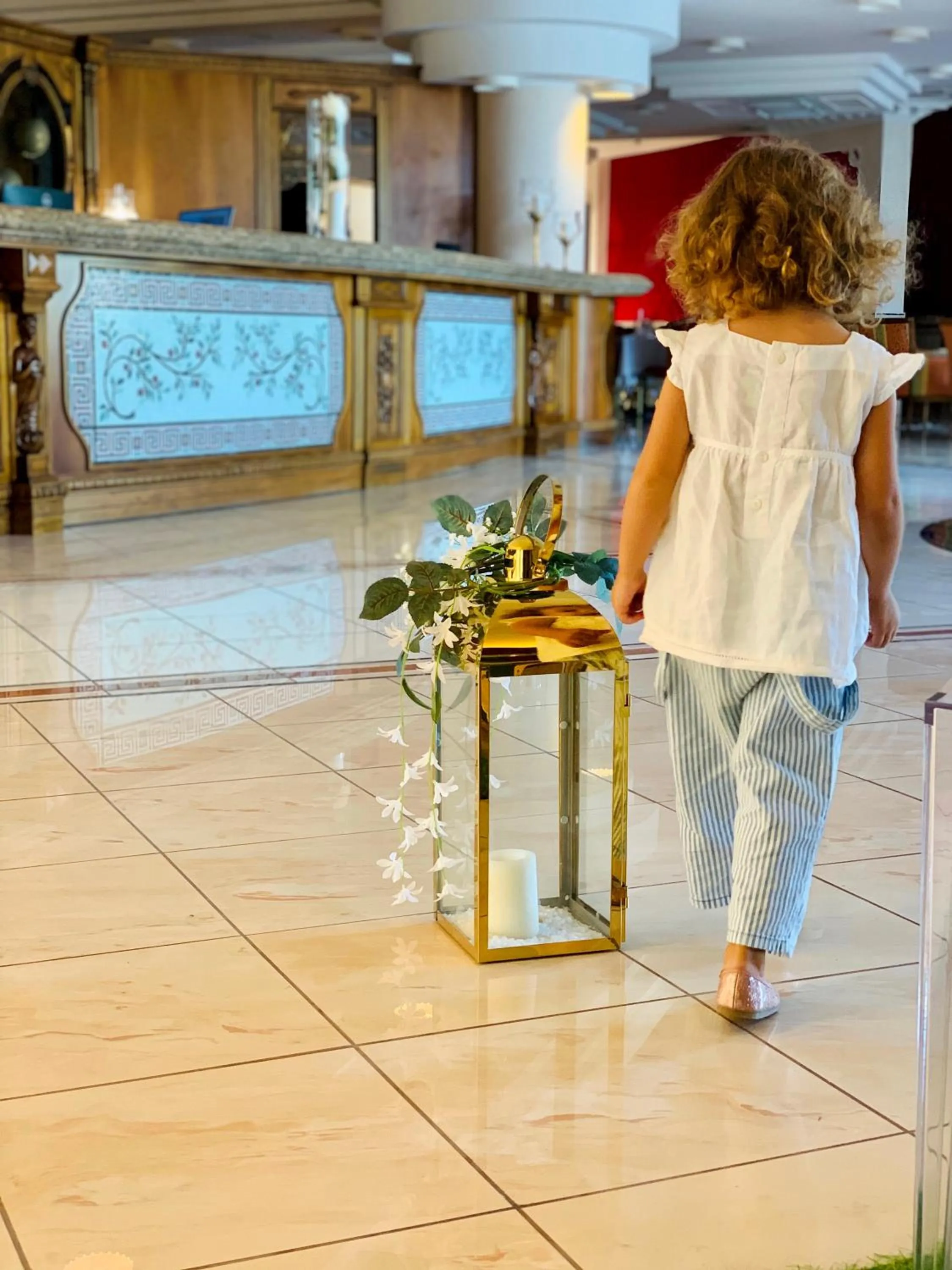 Lobby or reception in San Giovanni Rotondo Palace - Alihotels