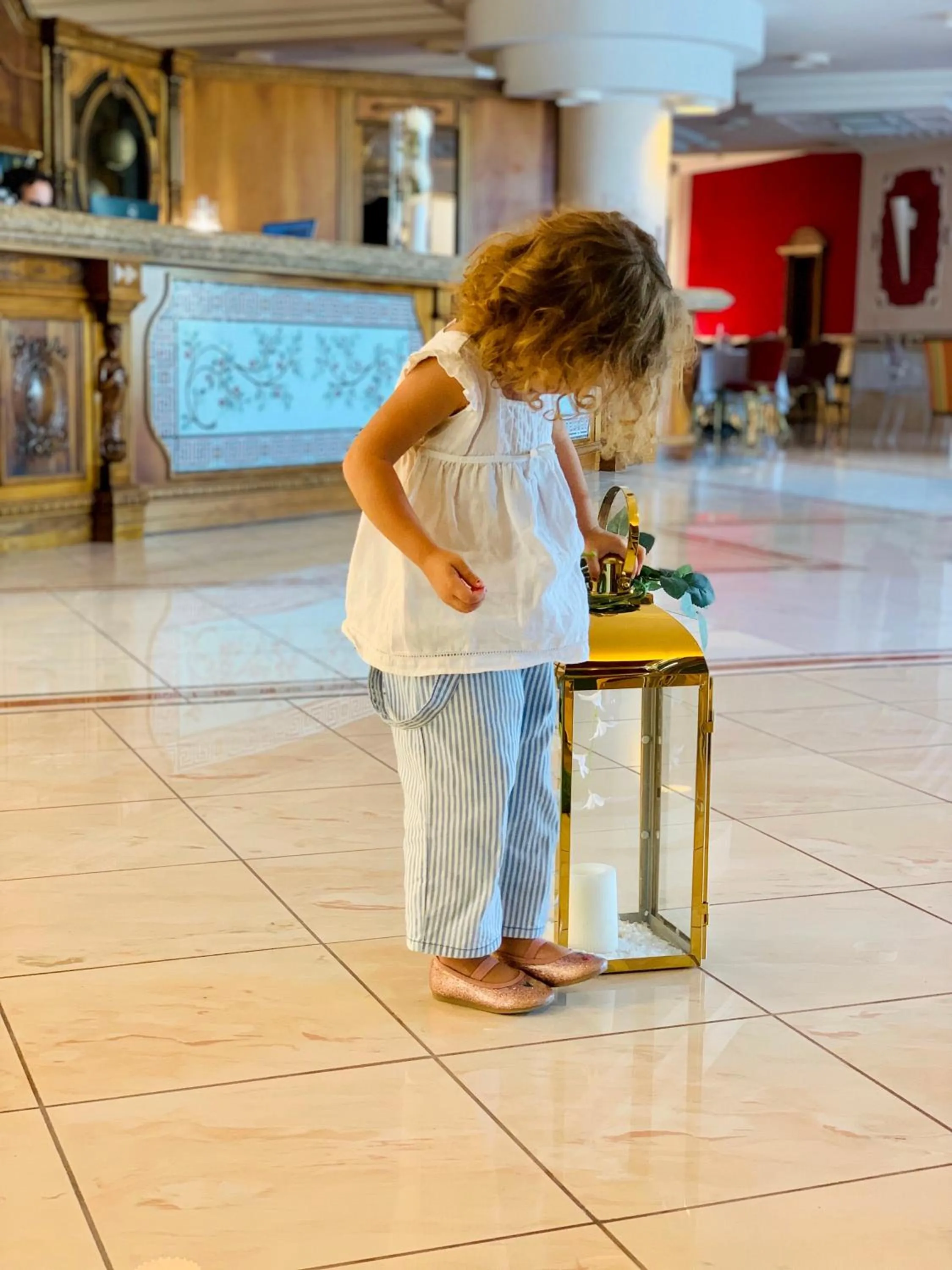 Lobby or reception in San Giovanni Rotondo Palace - Alihotels