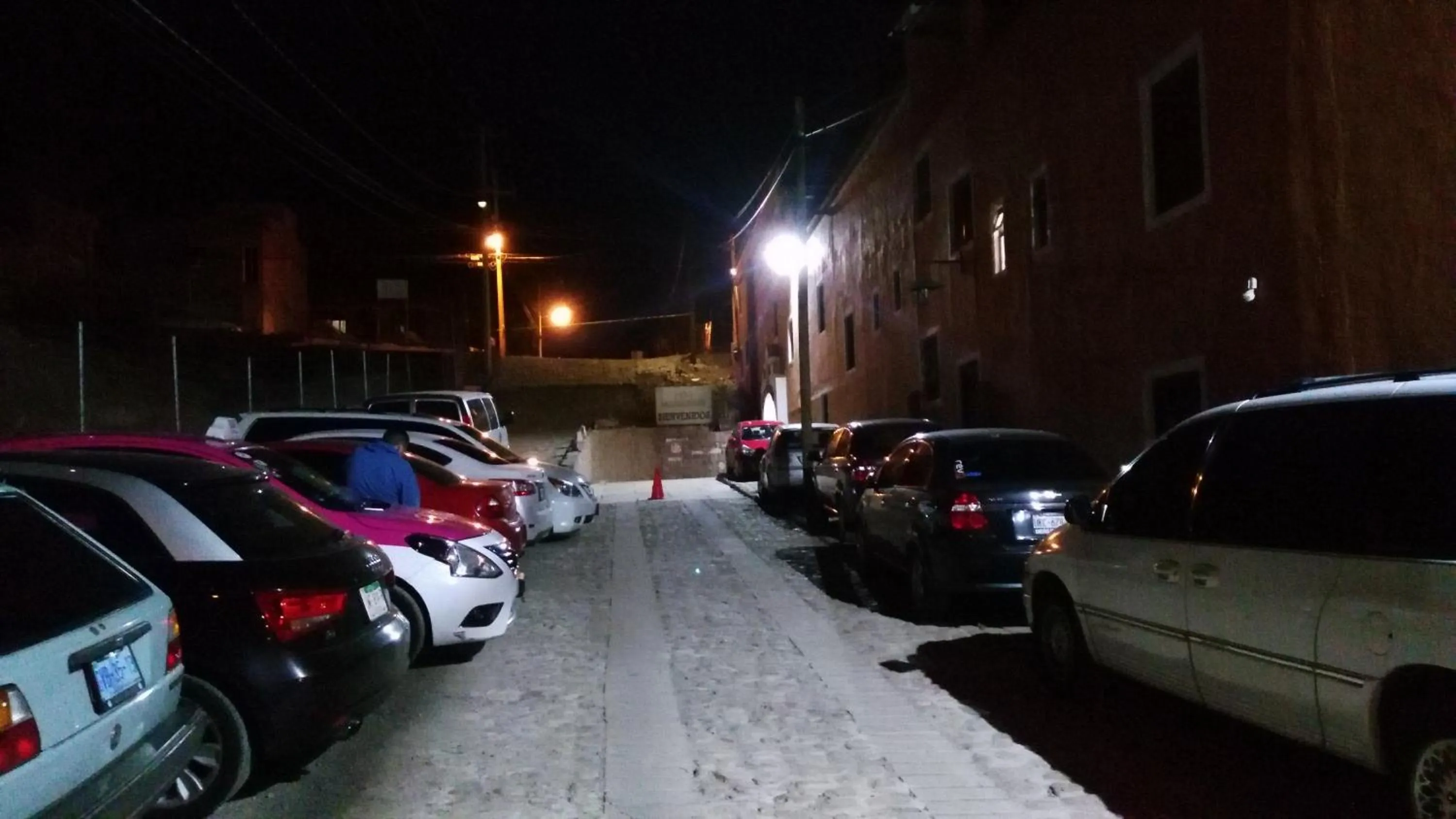 Property building in Hotel Hacienda Morales.