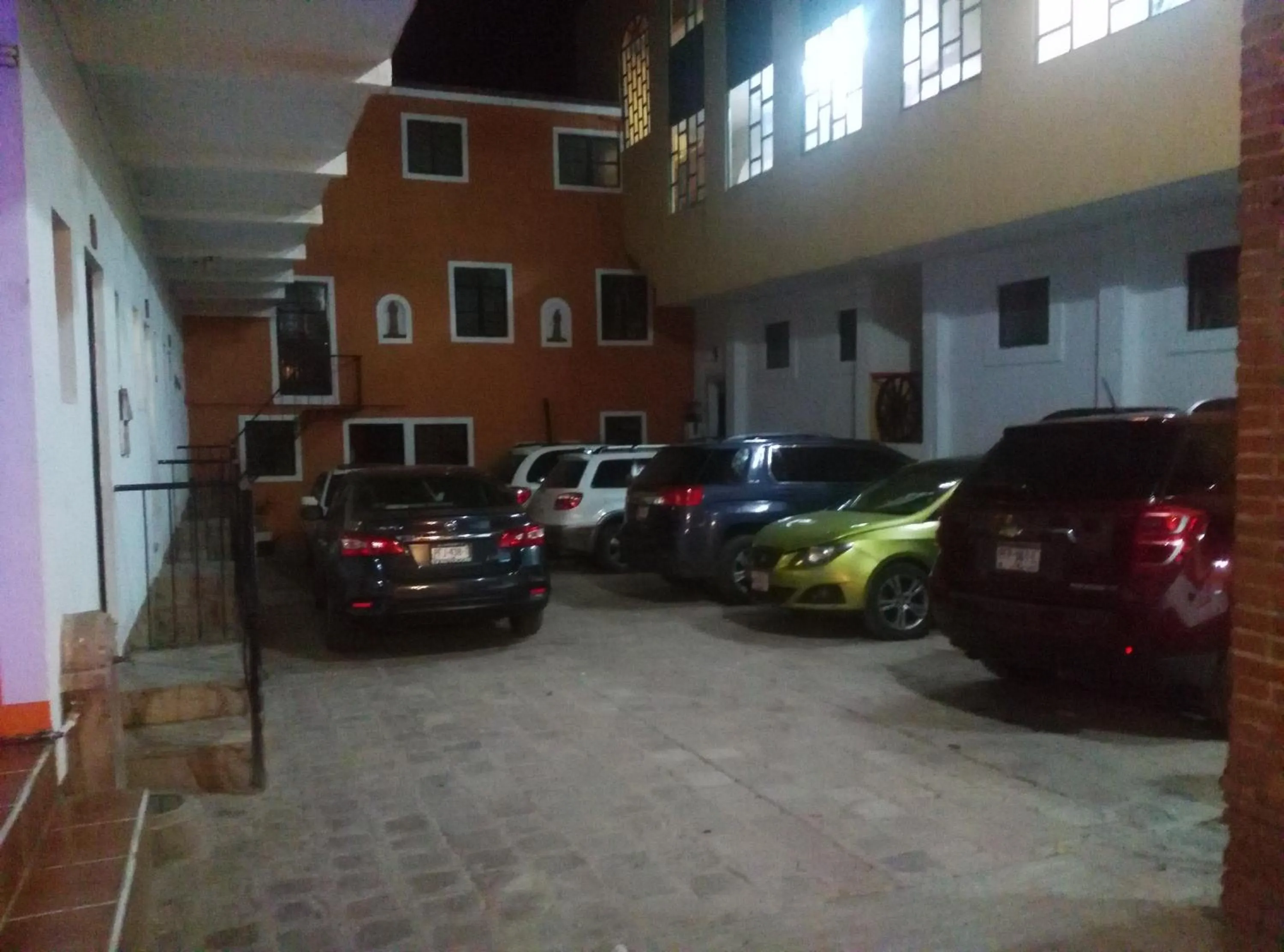 Property building in Hotel Hacienda Morales.