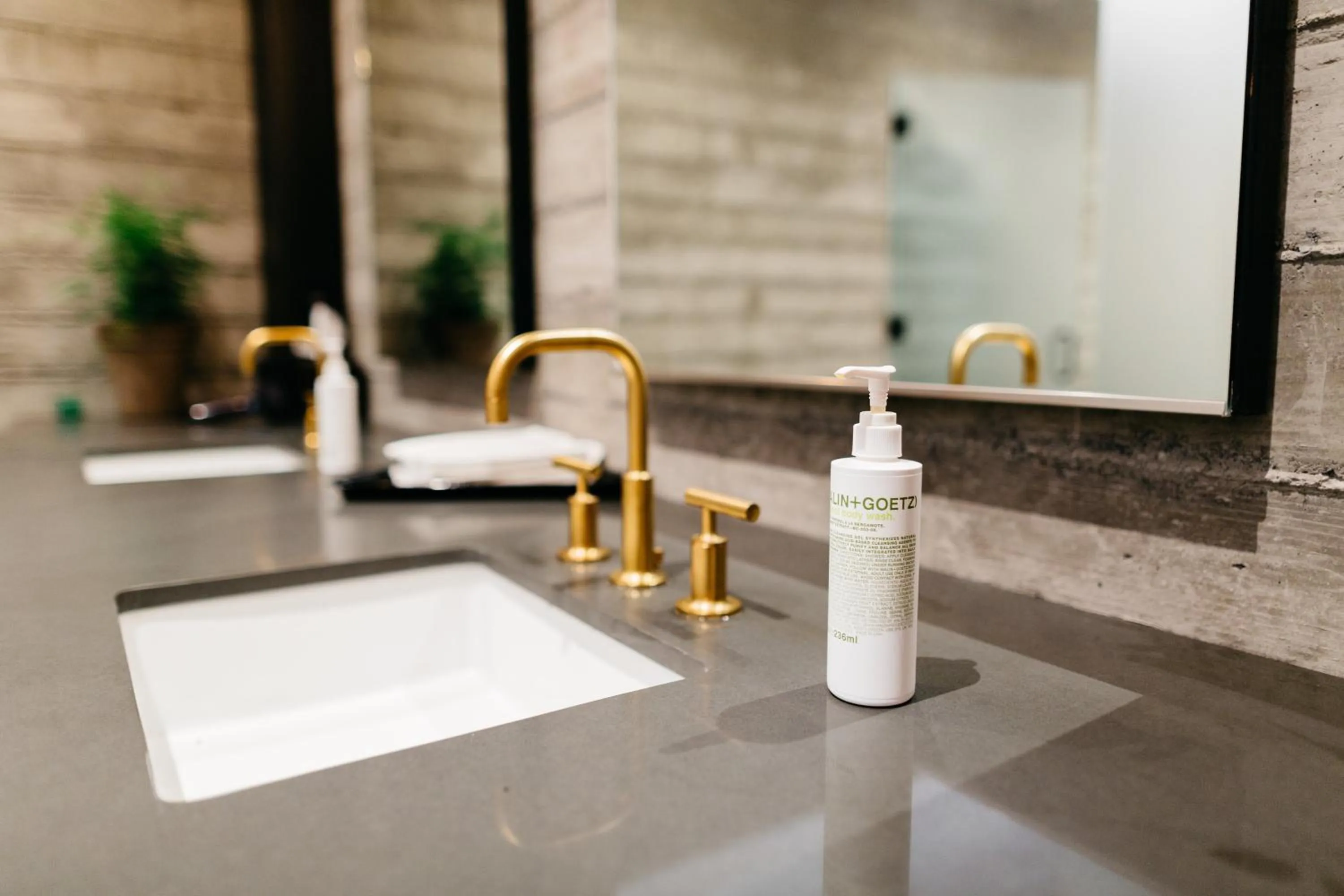 Bathroom in AutoCamp Sonoma