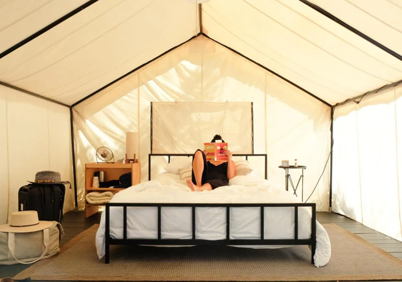 Bedroom, Bed in AutoCamp Sonoma