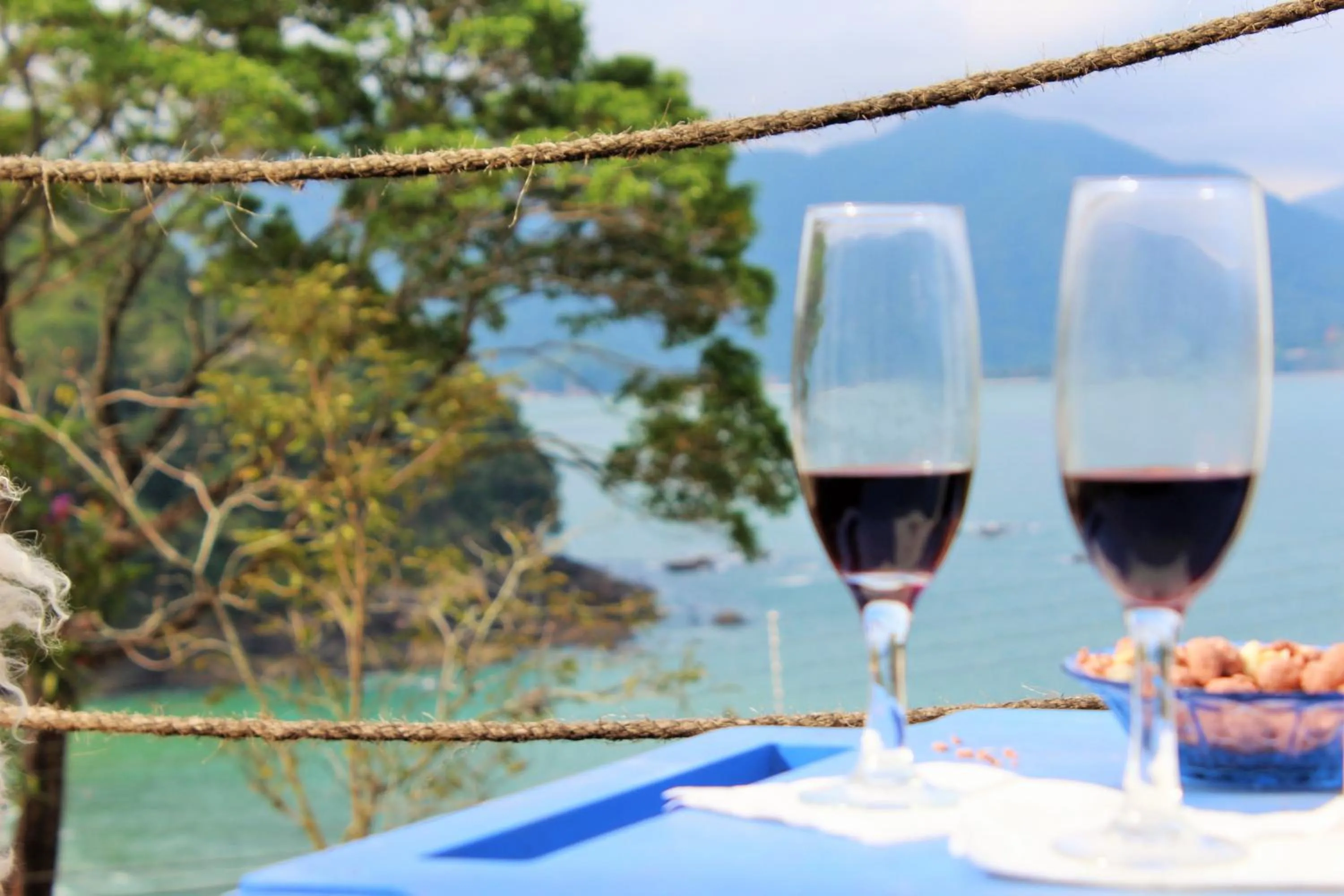 Garden view in Mirante do Pirata