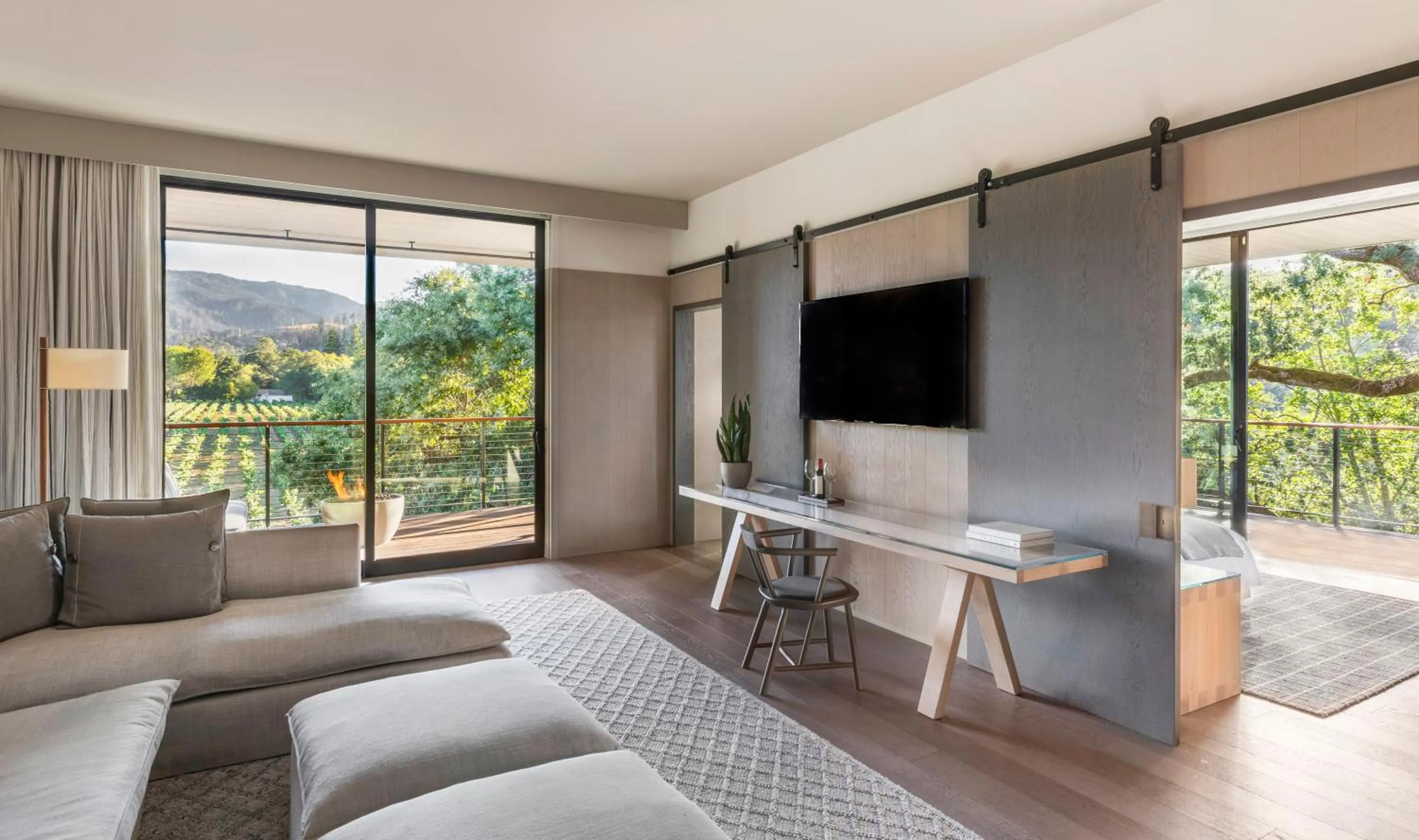 Natural landscape in Alila Napa Valley, a Hyatt Resort