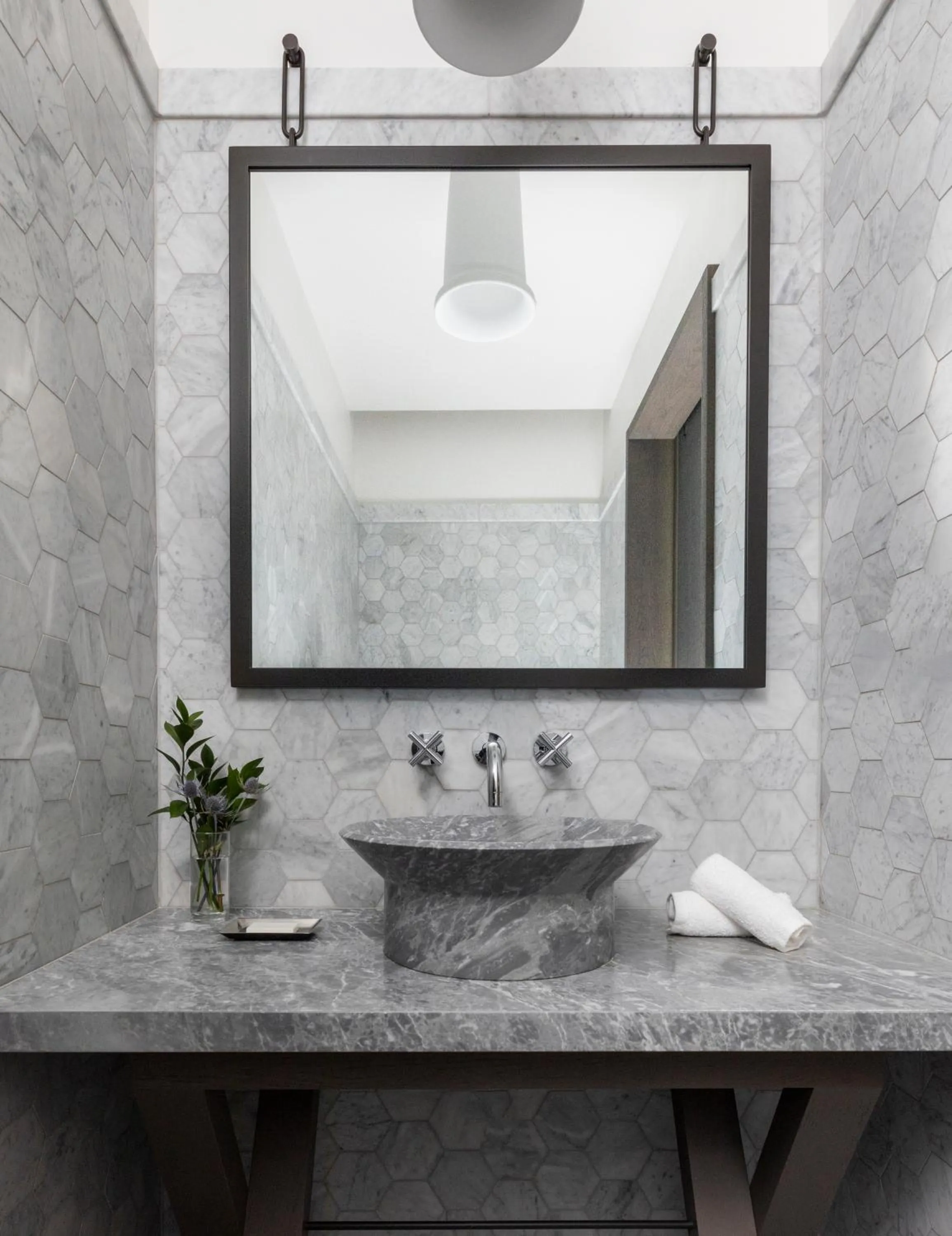 Bathroom in Alila Napa Valley, a Hyatt Resort