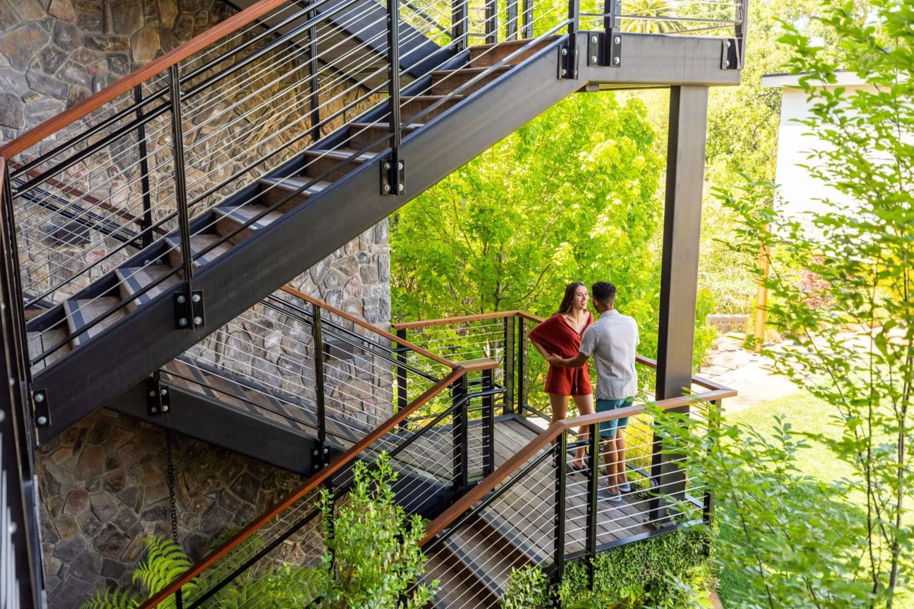 Garden in Alila Napa Valley, a Hyatt Resort