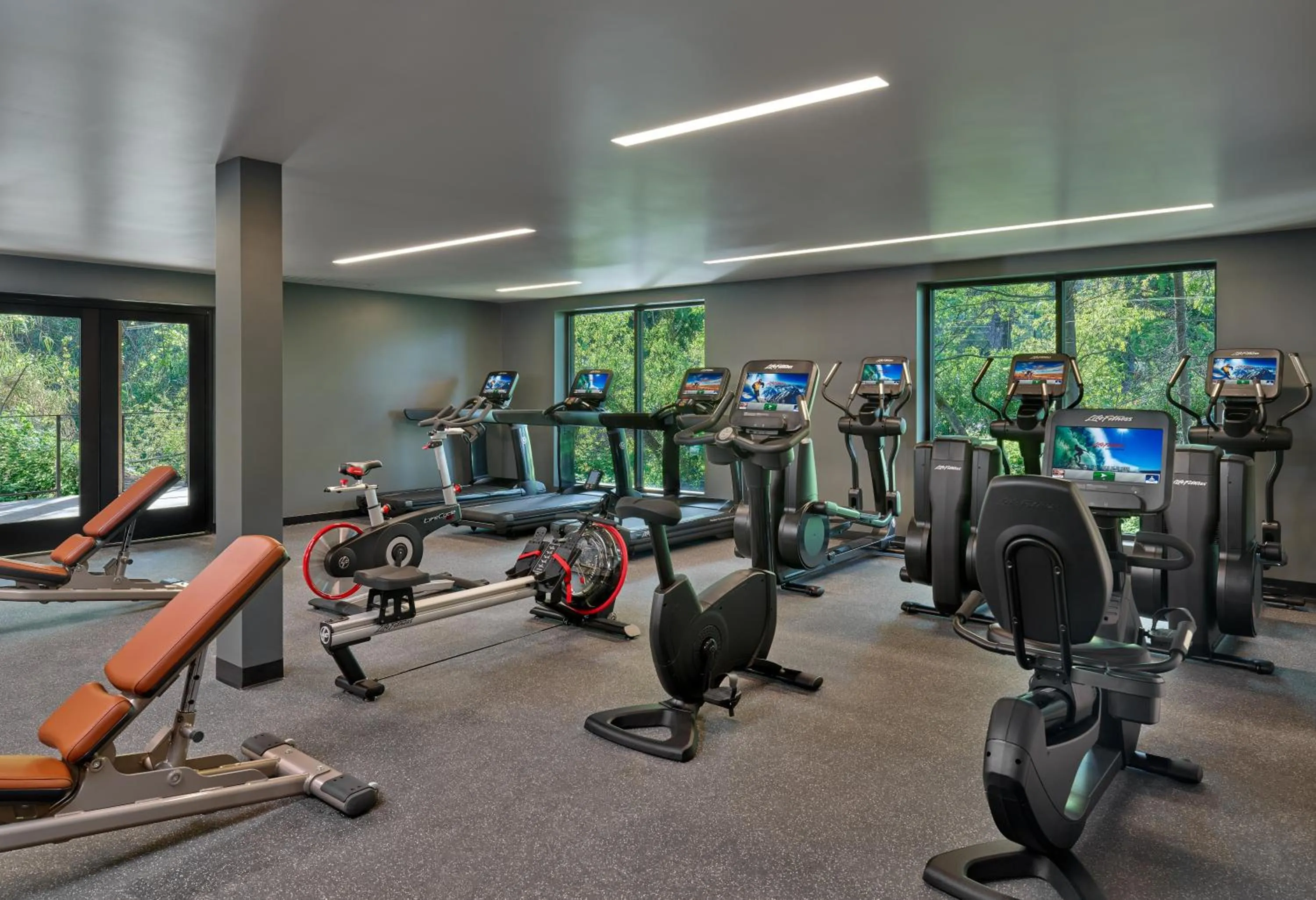 Fitness centre/facilities in Alila Napa Valley, a Hyatt Resort