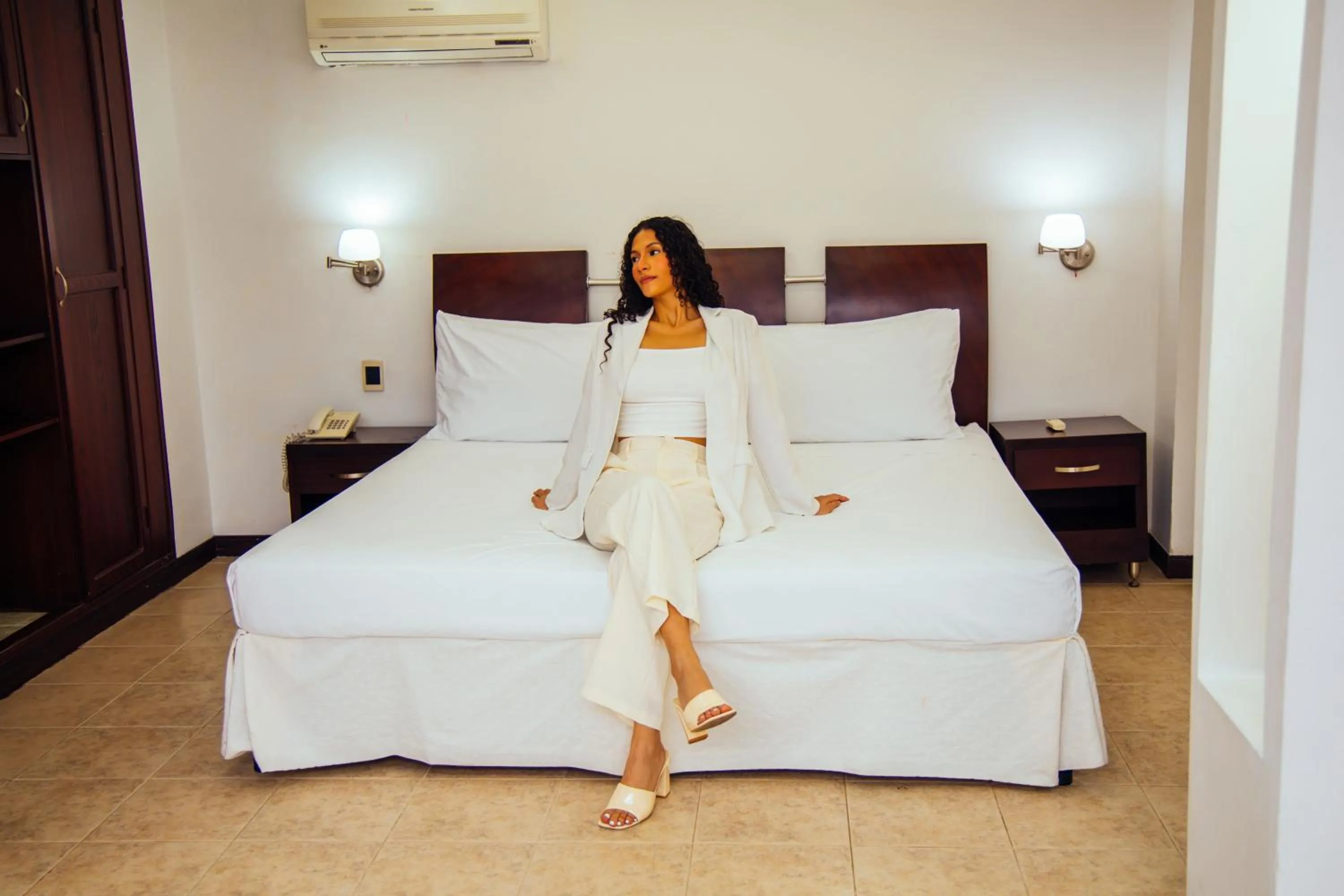 Bed in Hotel Plaza Las Américas Cali