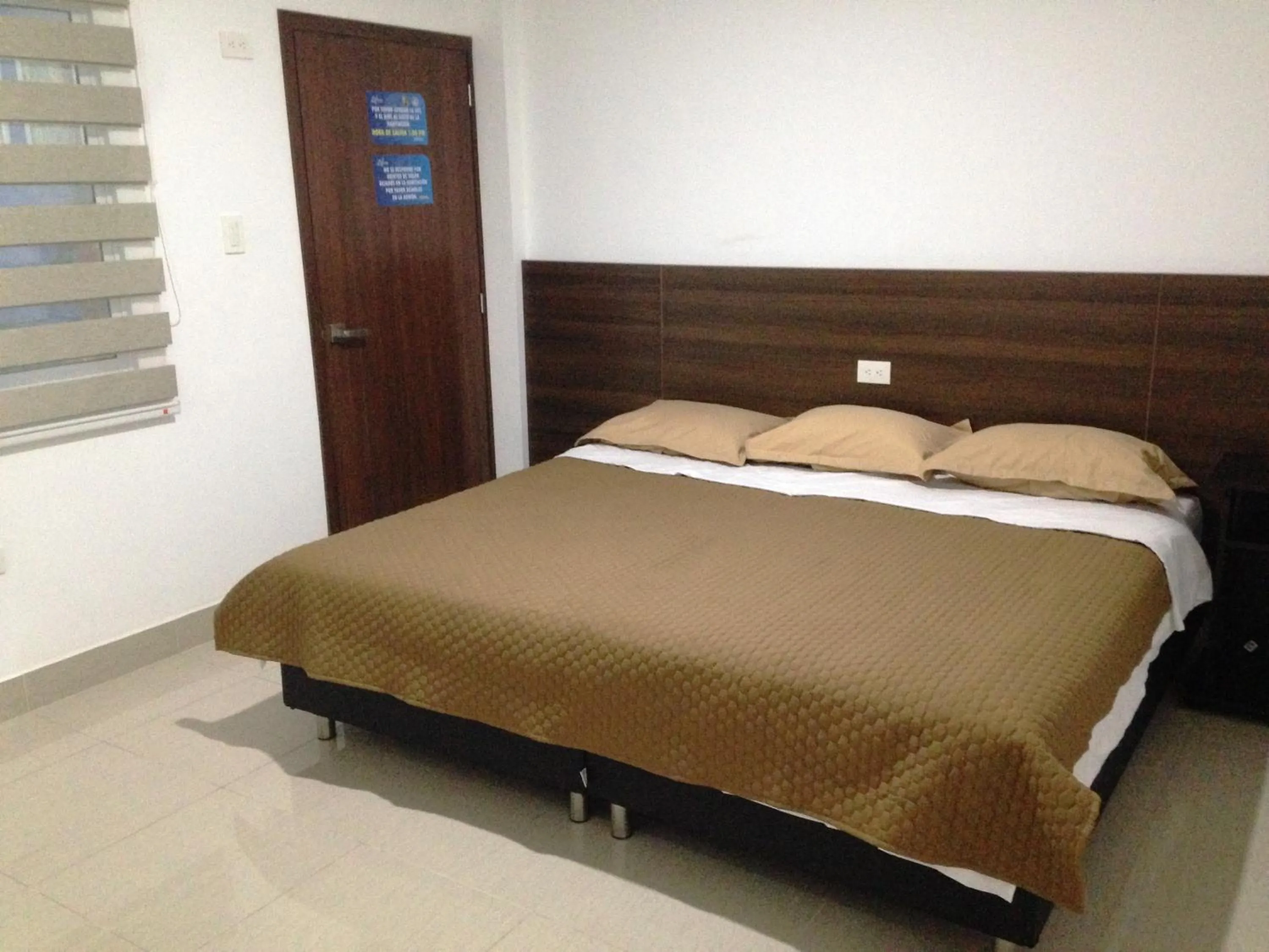 Bed in Zafara Hotel