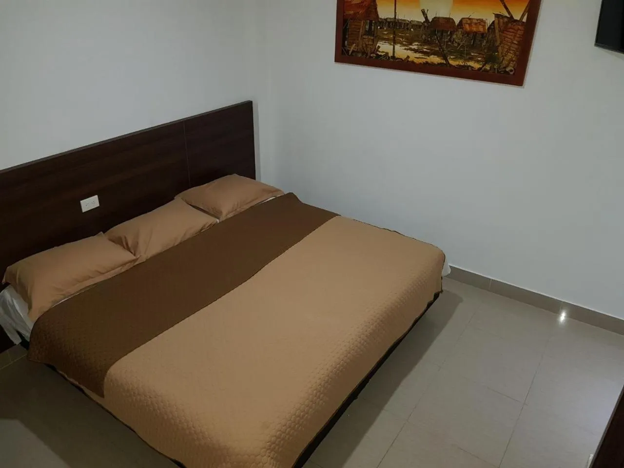 Bed in Zafara Hotel
