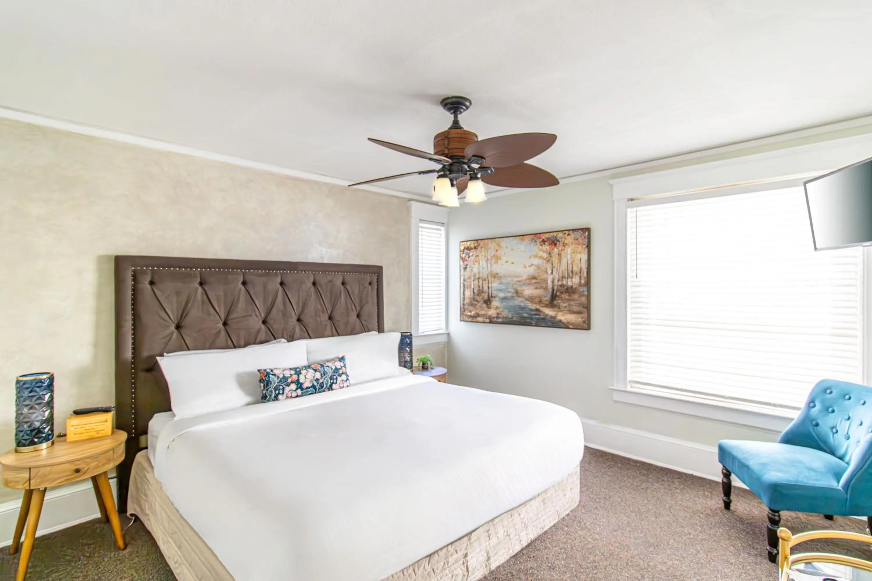 Bed in Inn on Charlotte Boutique Hotel