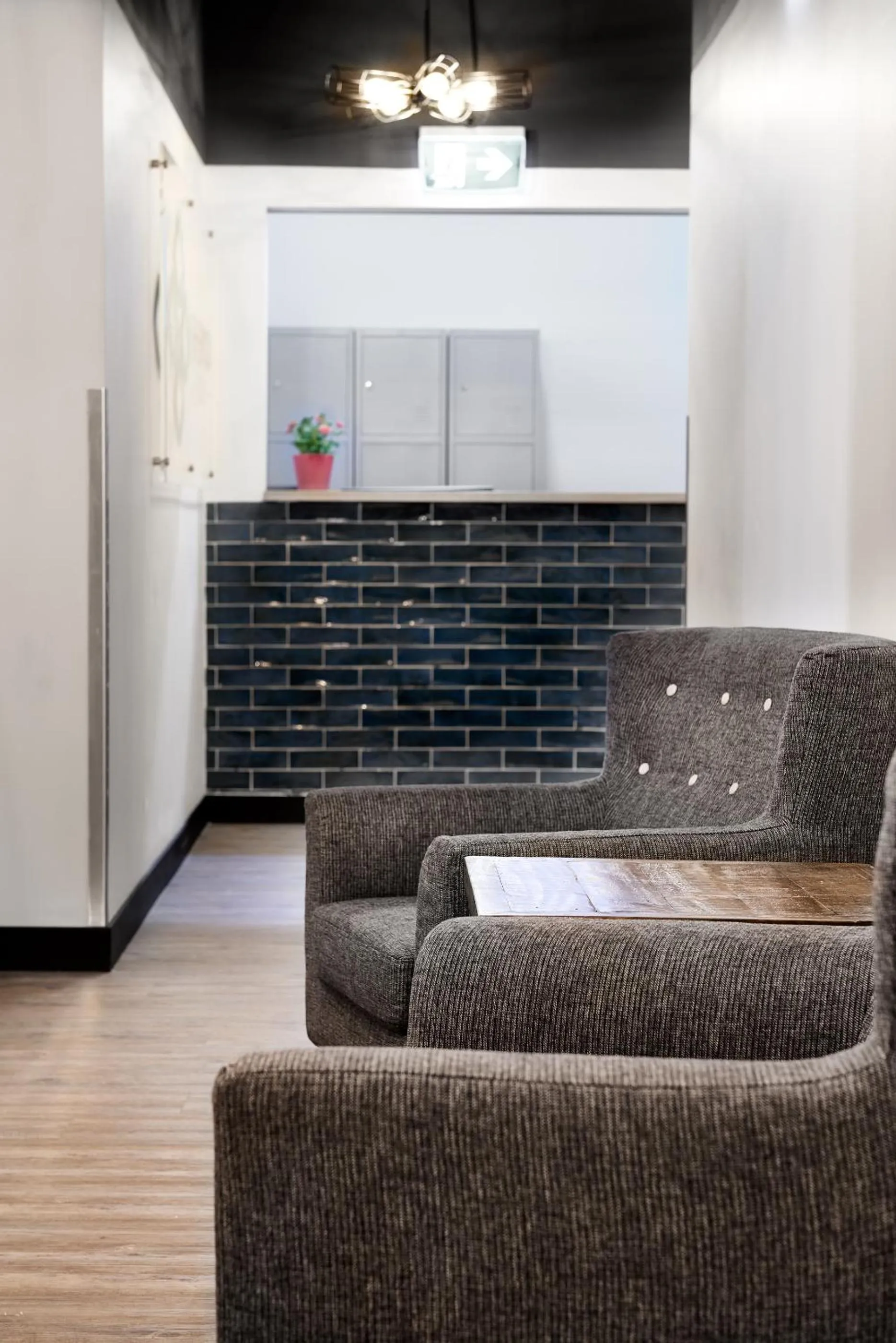 Communal lounge/ TV room in The Pod Sydney