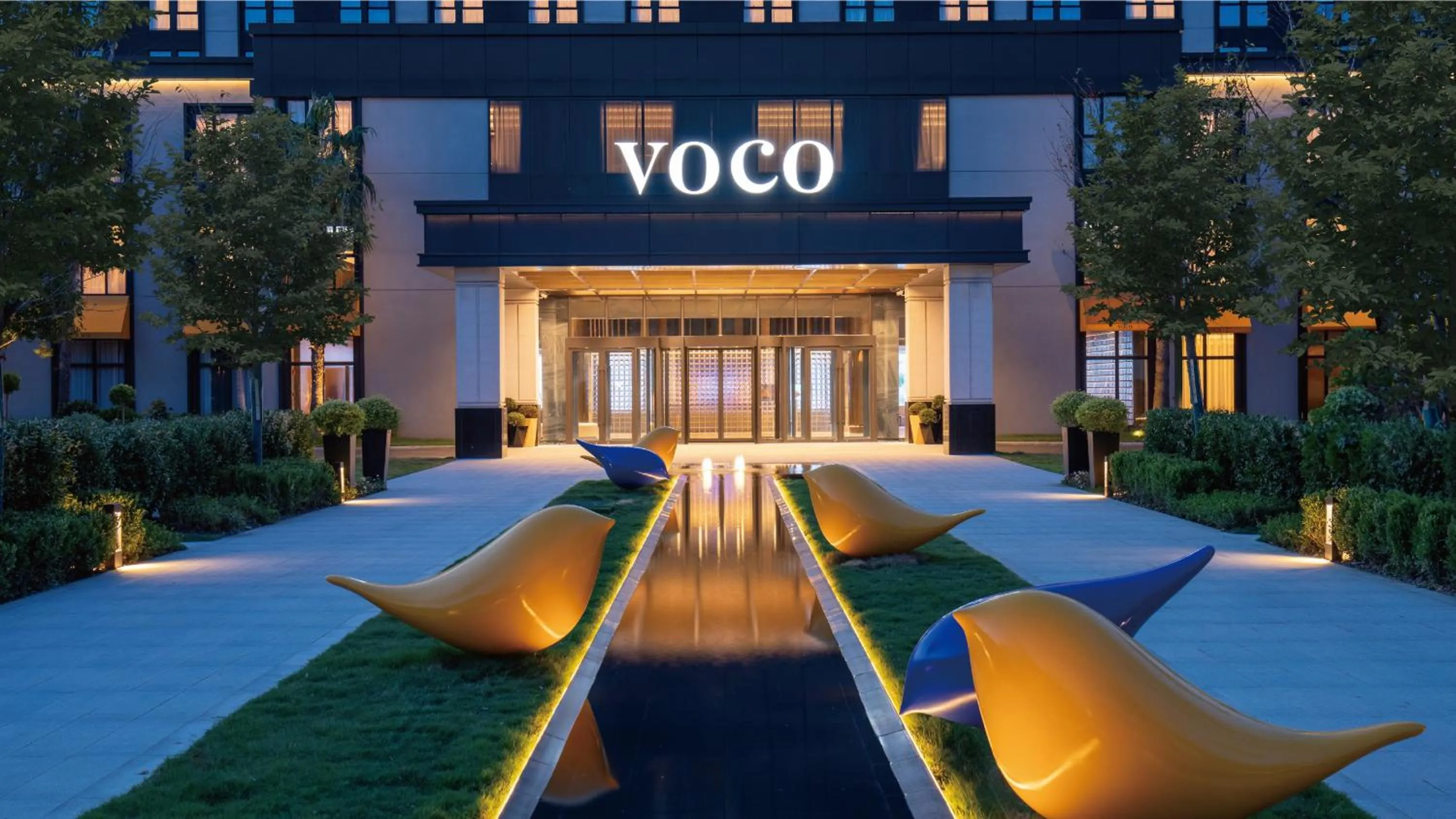 Property building in voco Shanghai Zhangjiang by IHG