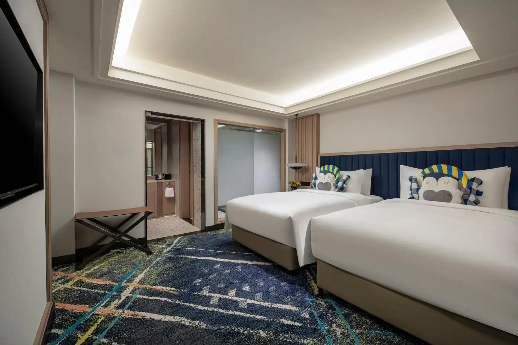 One-Bedroom Duplex Suite with Two Twin Beds in voco Shanghai Zhangjiang by IHG - Free shuttle to Disneyland One-Bedroom Duplex Suite with Two Twin Beds in voco Shanghai Zhangjiang by IHG - Free shuttle to Disneyland