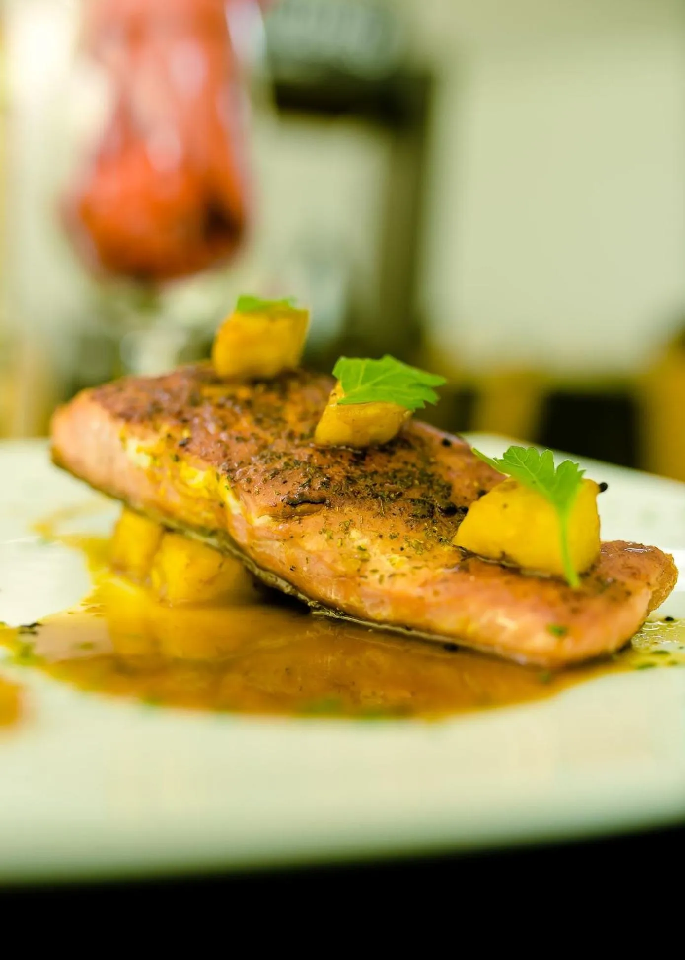 Food close-up in Hotel Titanium Plaza