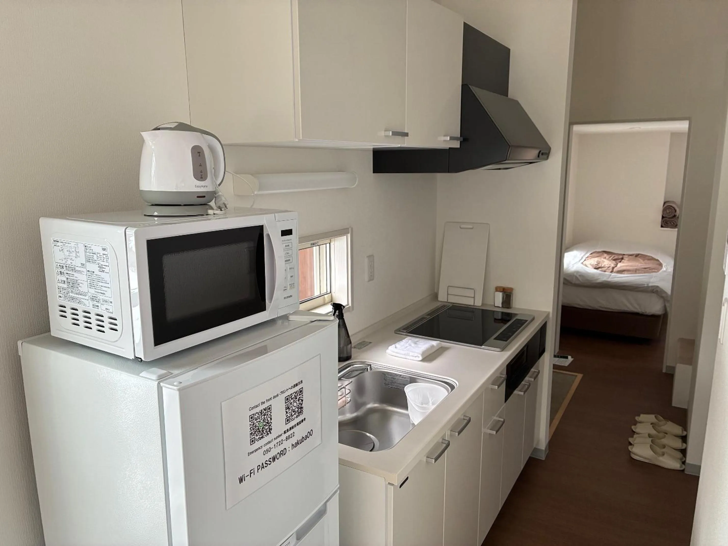 Kitchen or kitchenette in Hakuba Canadian Lodge
