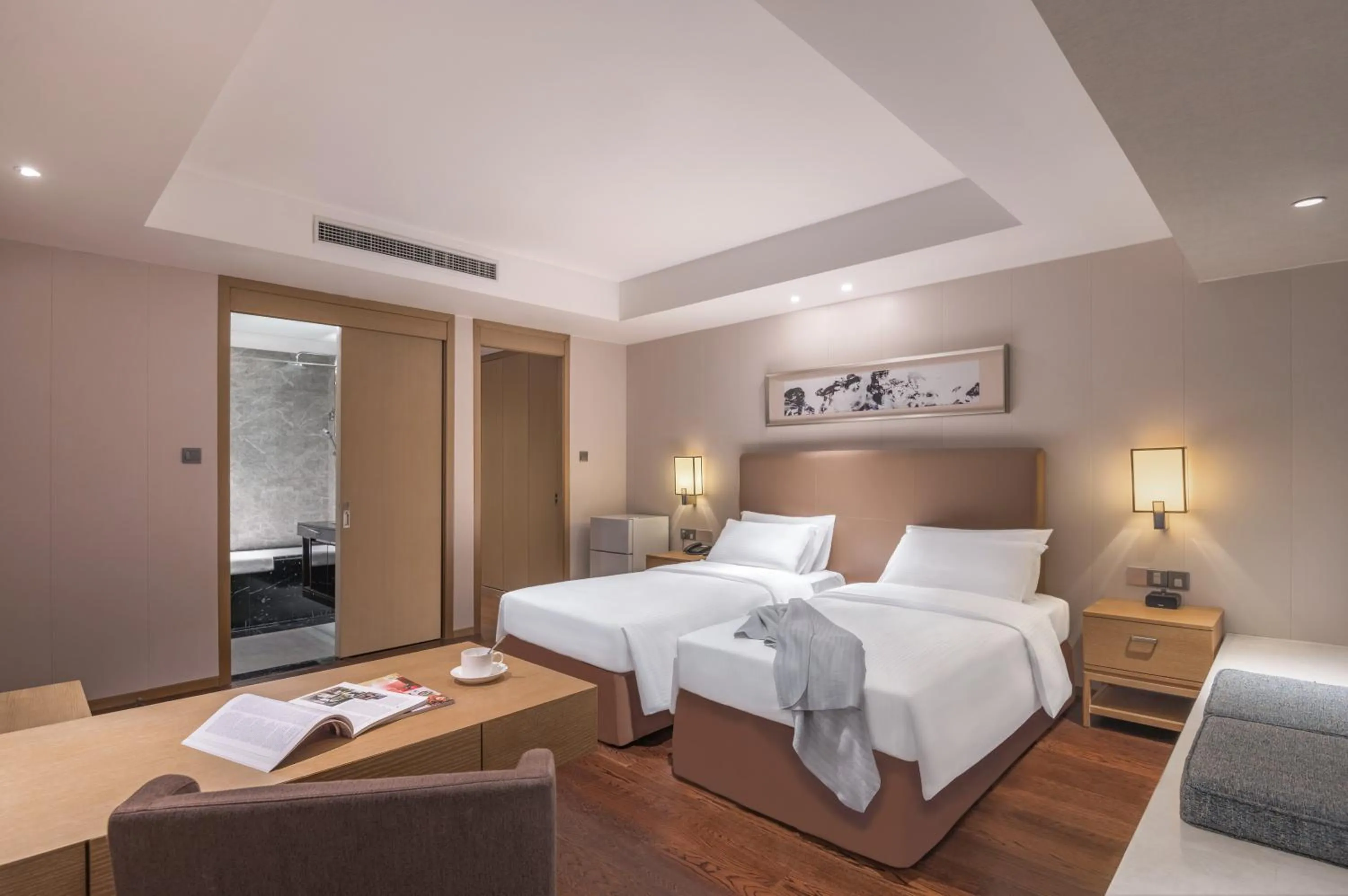 Bedroom, Bed in Somerset Yangtze River Chongqing