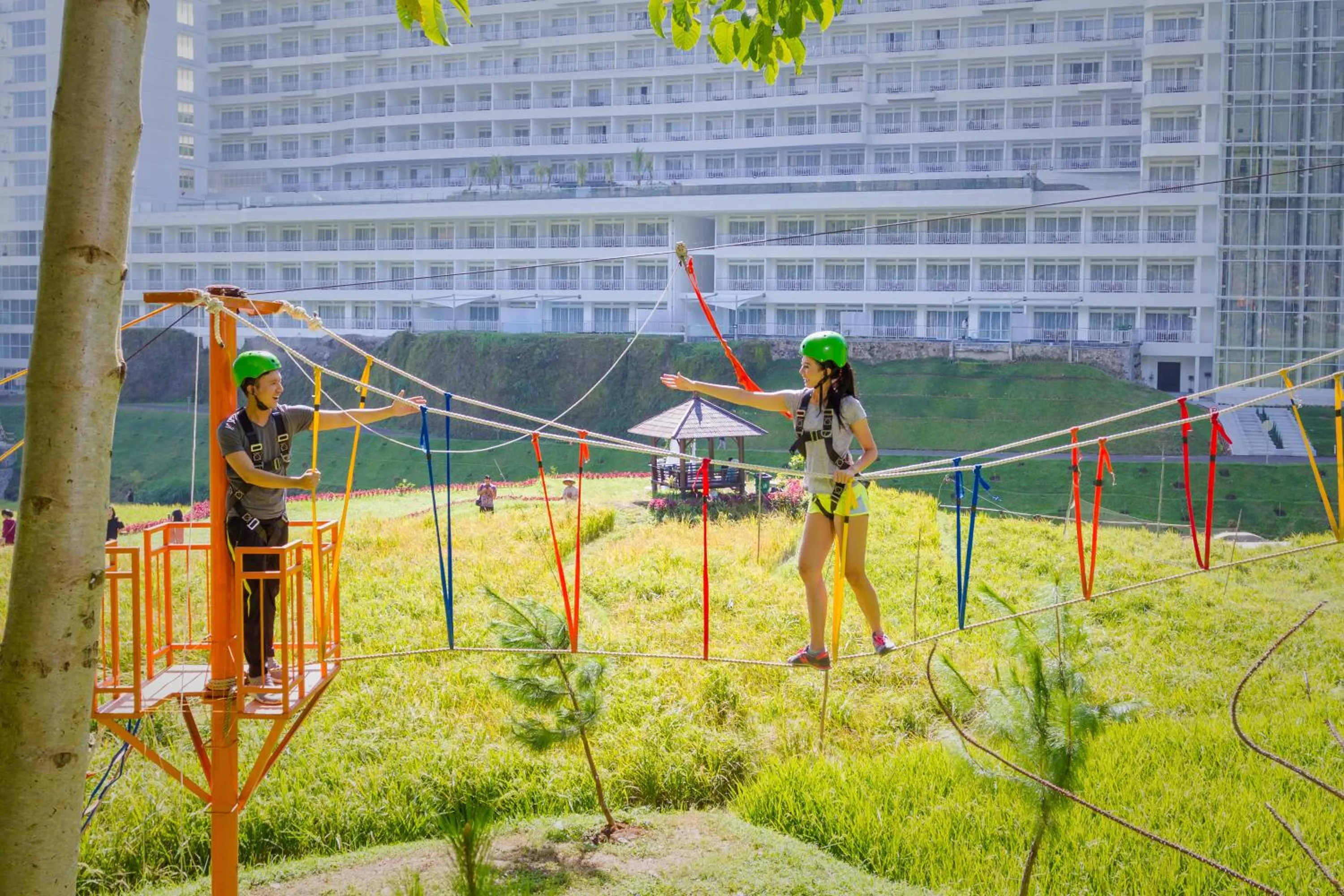 Family in Le Eminence Puncak Hotel Convention & Resort