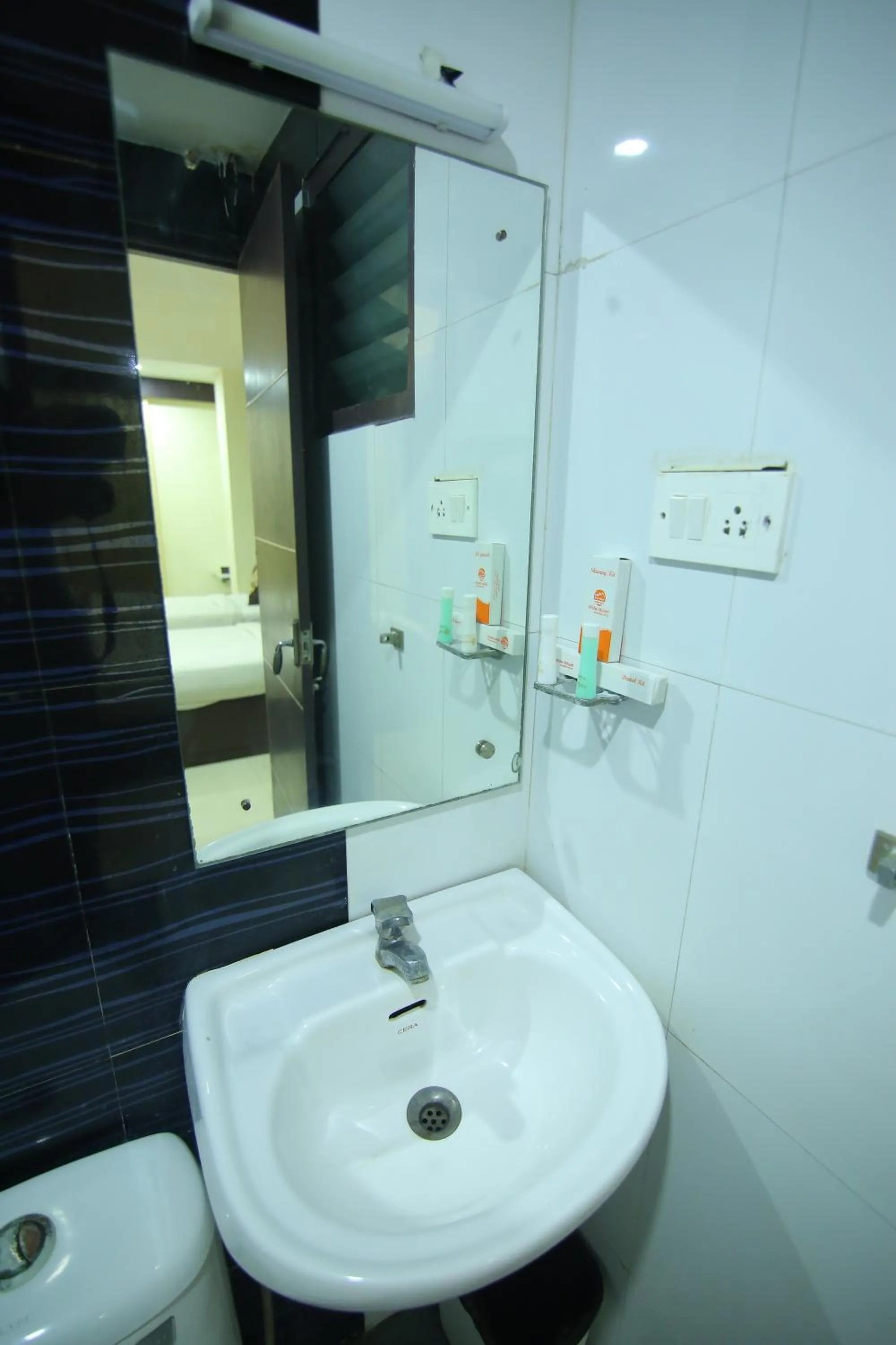 Bathroom in Hotel White Mount