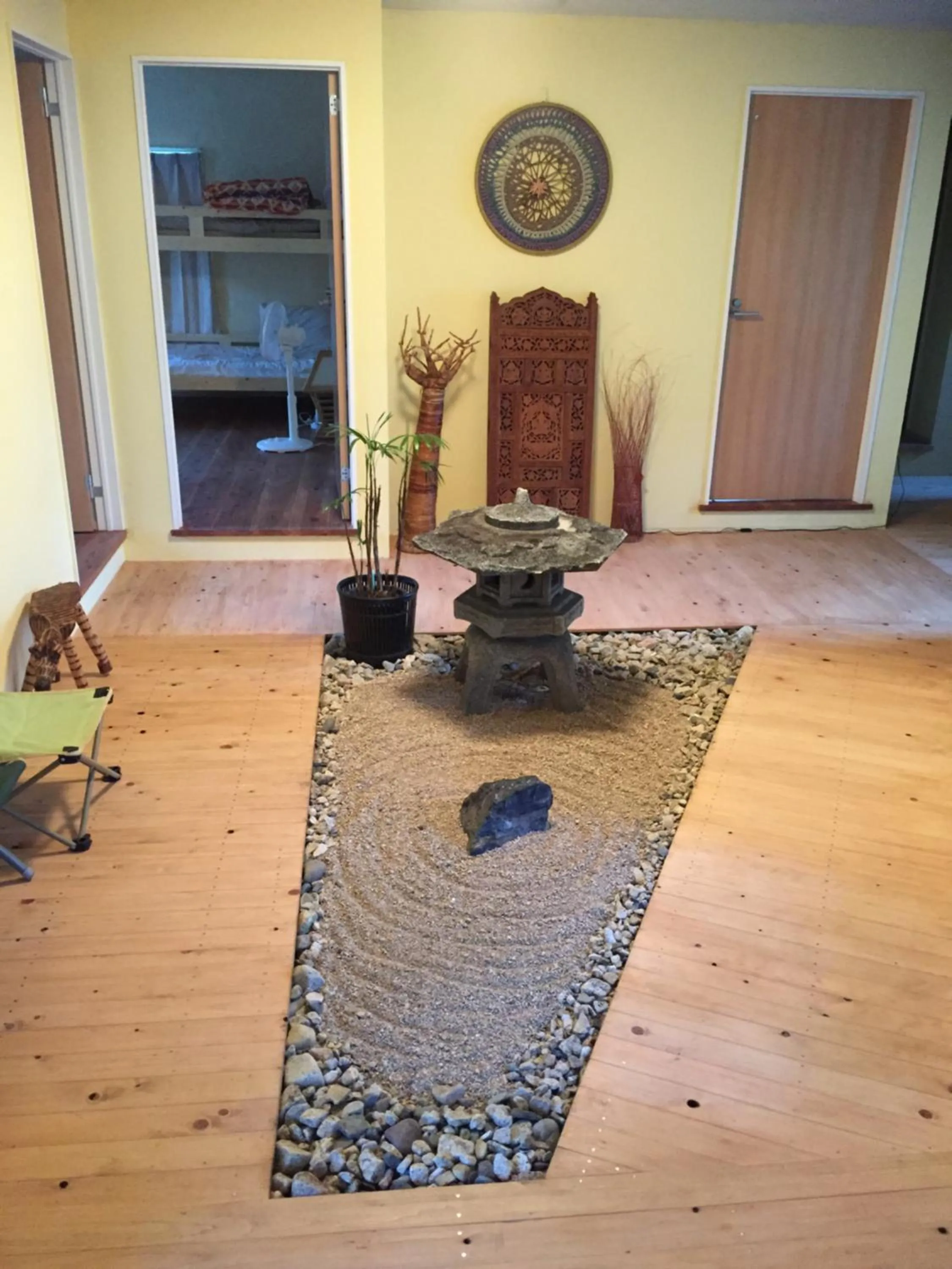 Decorative detail in Guest House & Cafe Ohana