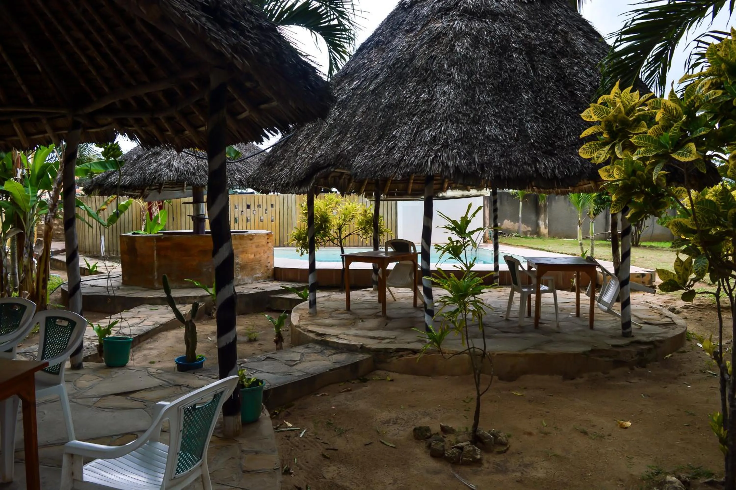 BBQ facilities in Ogalis K-coast Hotel