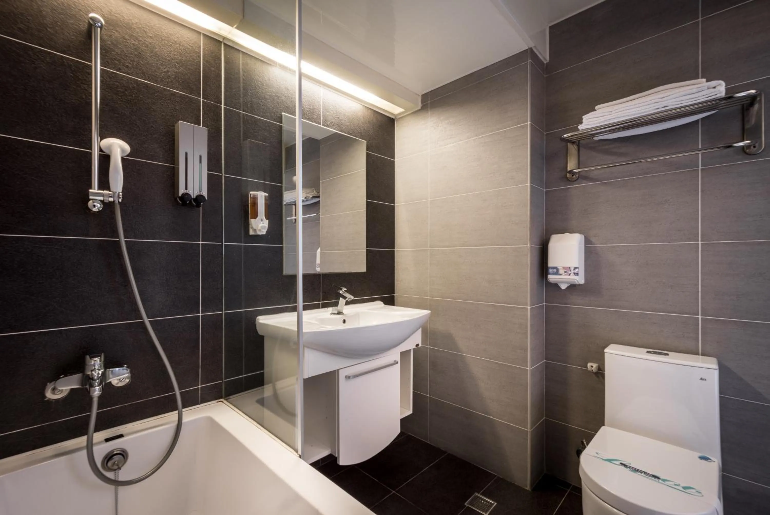 Bathroom in Royal Garden Hotel