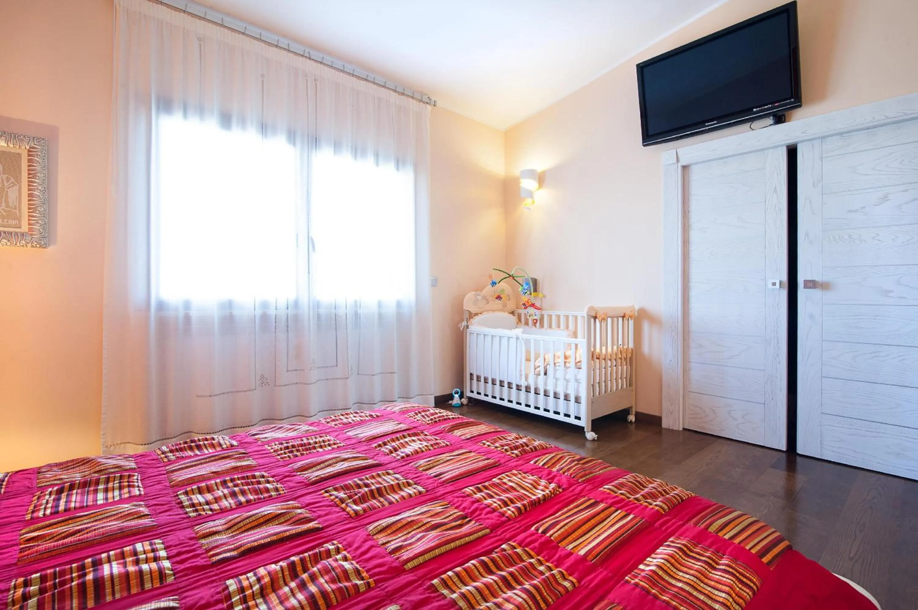 Bed in meadow luxury villa