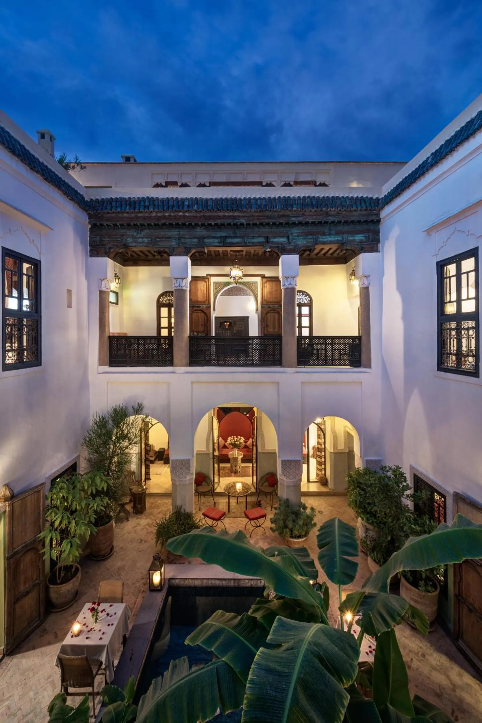 Patio in Riad Azzar