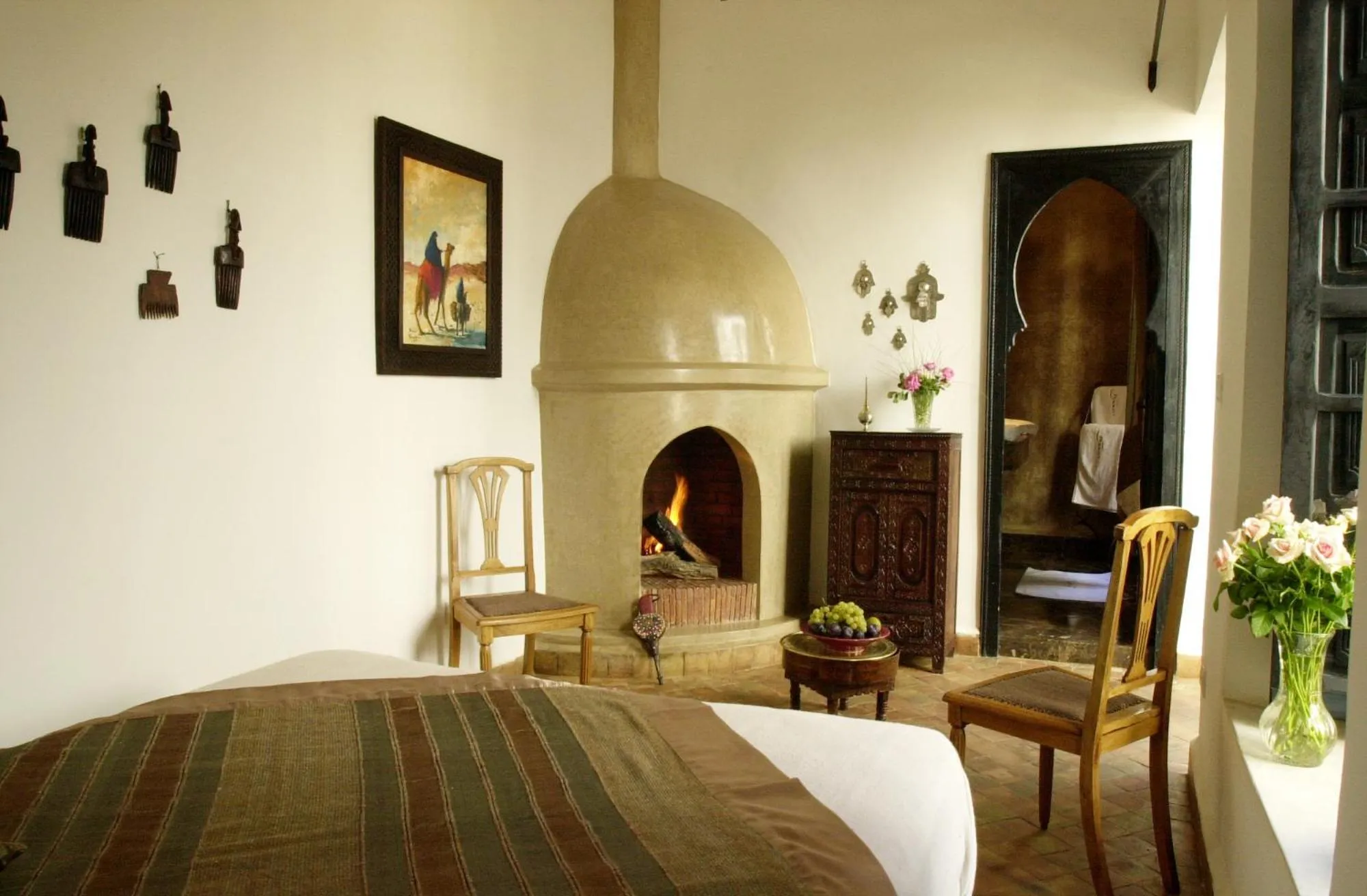 Photo of the whole room, Bed in Riad Azzar