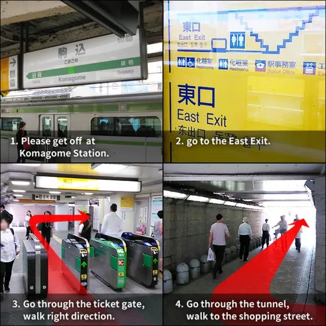 Off site in Base Inn Komagome Tokyo