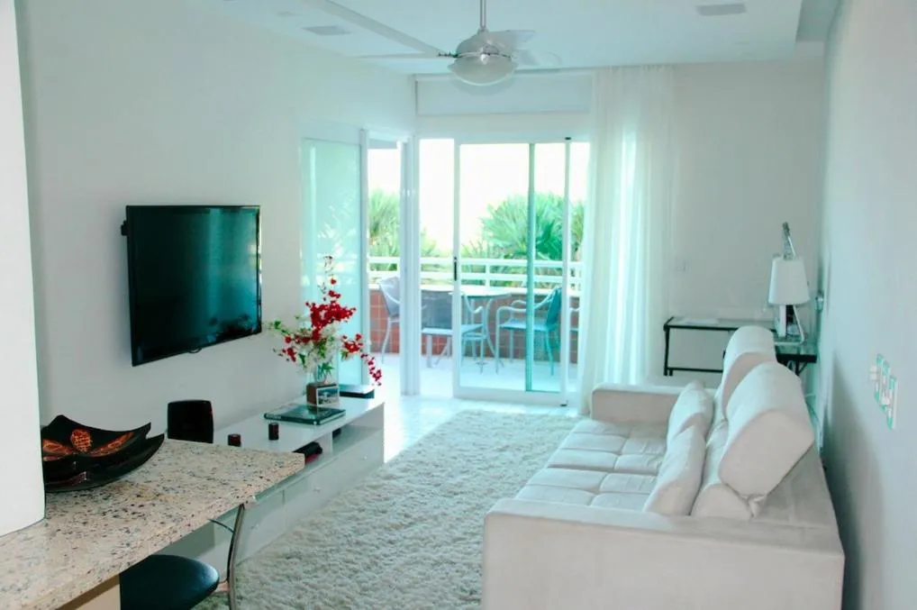 Living room in Camboinhas Oceanside Oceanfront