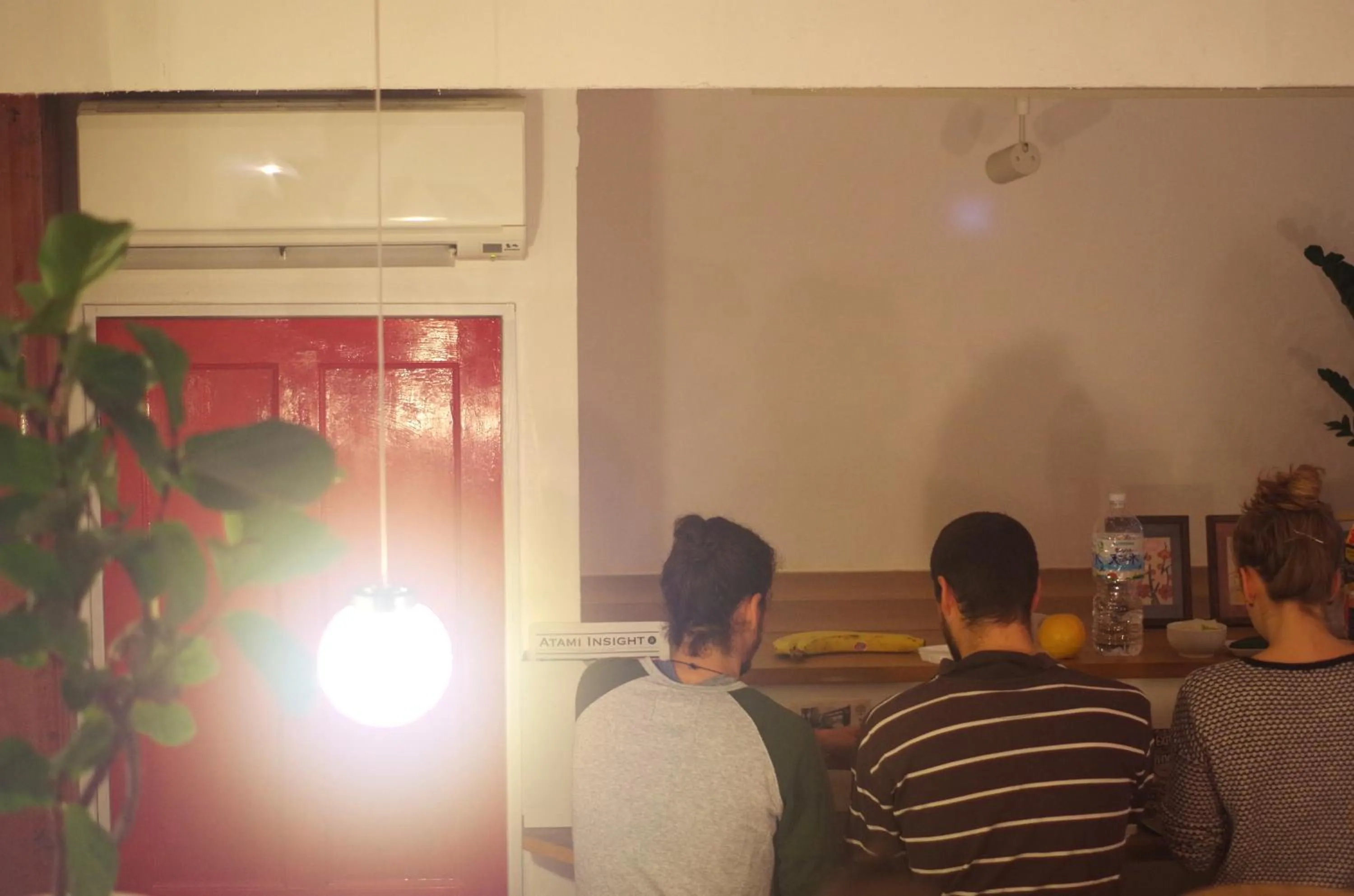 Communal lounge/ TV room in plumhostel